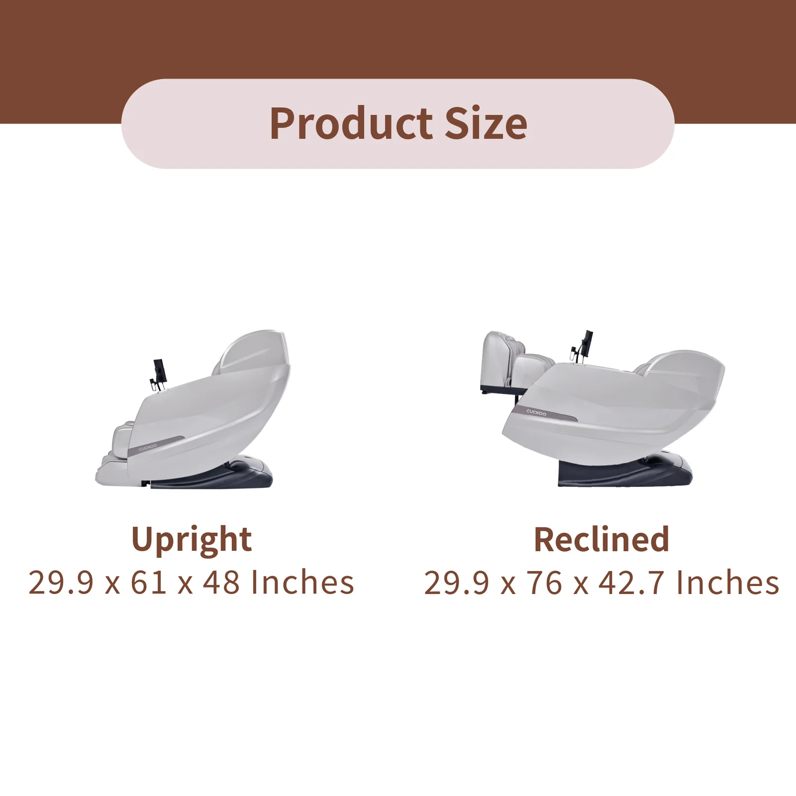 2025 4D Massagestoel Renature (CMS-E410CP)