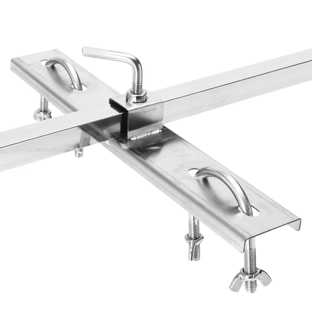 INTSUPERMAI roestvrijstalen rotisserie-spies met driepoot, elektromotor en capaciteit van 90 lbs voor lam