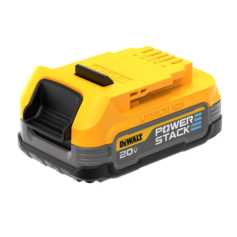 2025 DeWALT DCBP034-2 Compacte Impactbestendige 20V MAX POWERSTACK Batterijen - Verpakking van 2