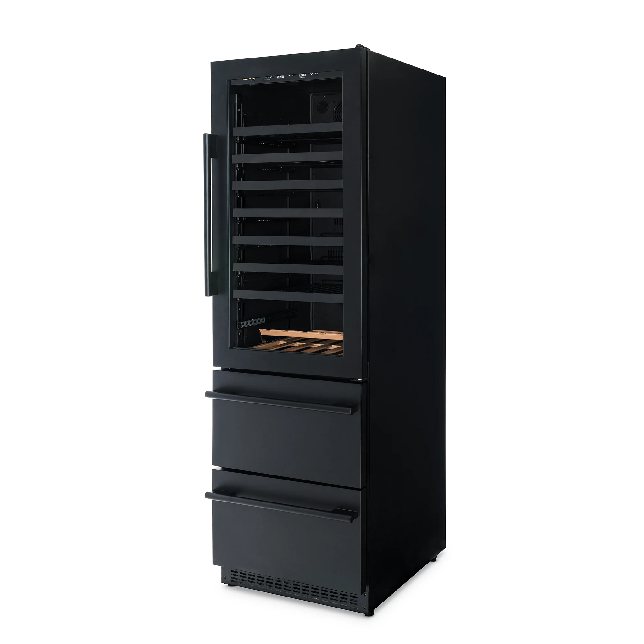 2025 Premium ESTATE Koelkast van 24�� met Dubbele Zone voor Wijn en Dranken