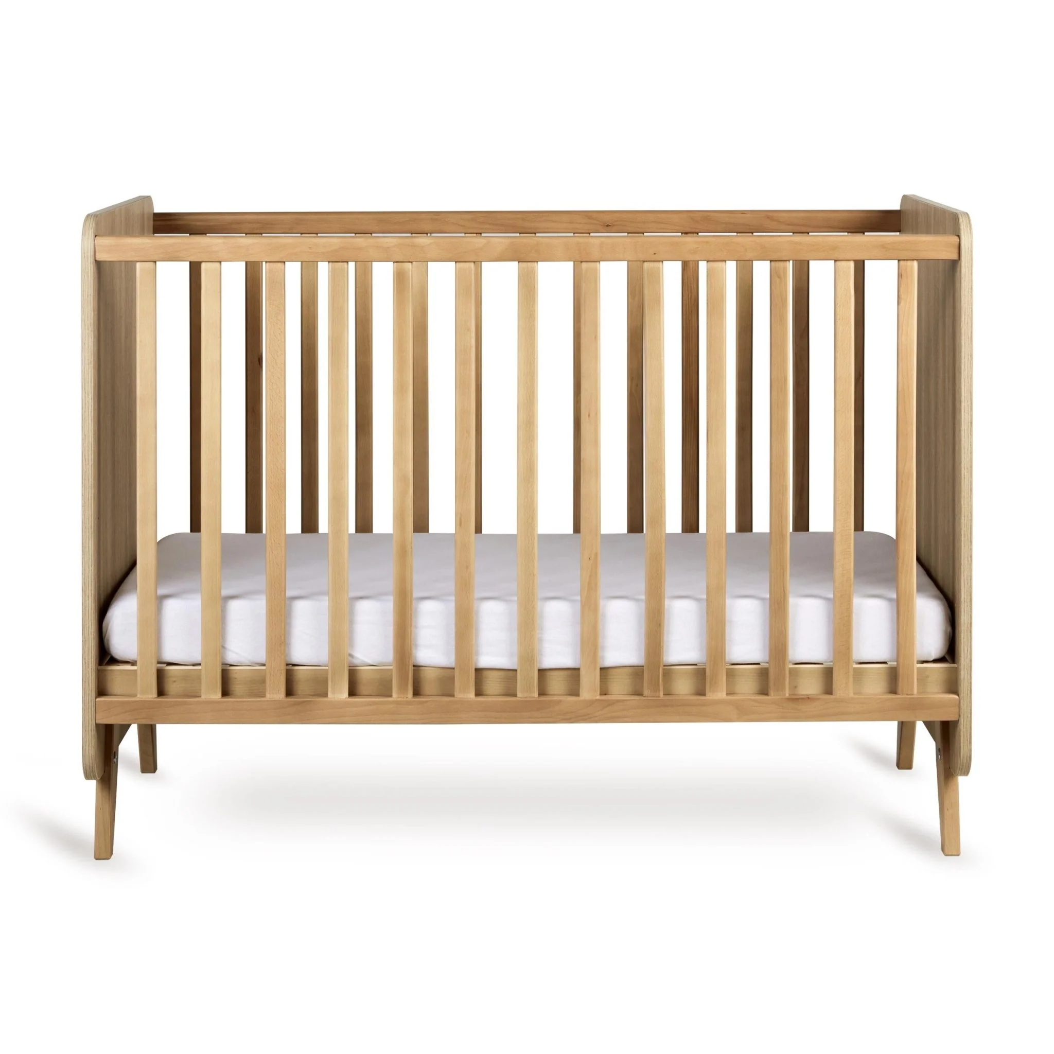 2025 Quax Babybed Loft Collectie �C Naturel | Scandinavisch design | Verstelbaar in 3 hoogtes | FSC-gecertificeerd | Inclusief lattenbodem, zonder matras