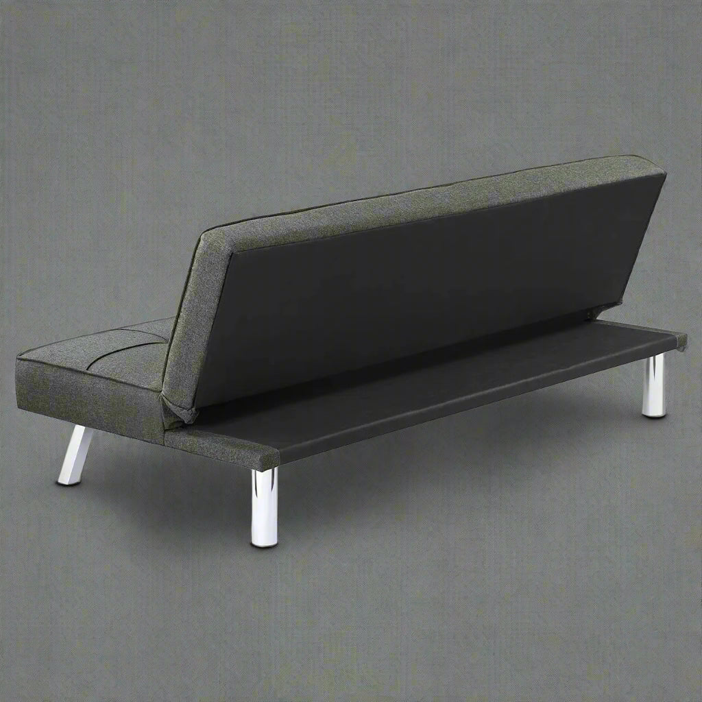 Moderne Slaapbank met Stalen Frame - Converteerbare Bank en Bed voor Kleine Ruimtes