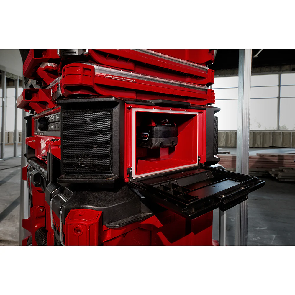 2025 Milwaukee 2950-20 Radio Bluetooth 18V voor de Werkplek - Alleen Gereedschap