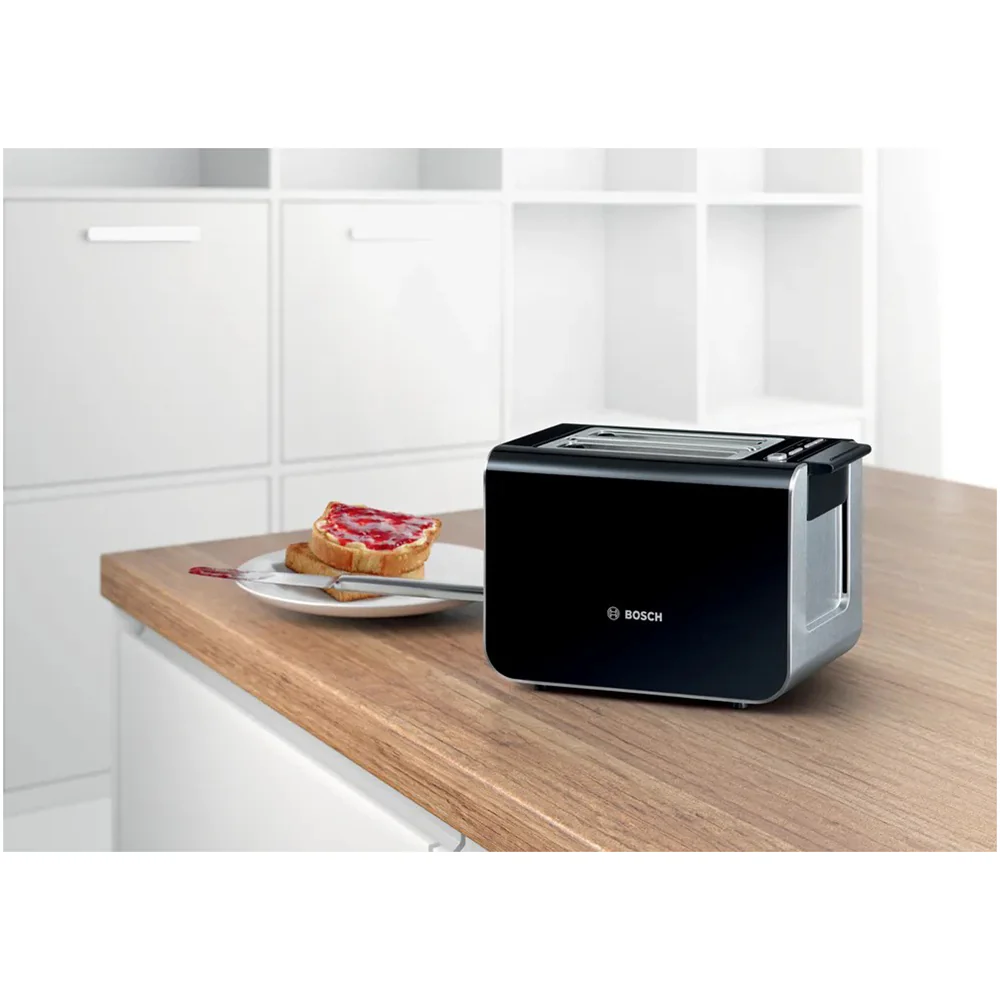 2025 Bosch Styline TAT8613NGB Broodrooster voor 2 sneetjes �C Zwart