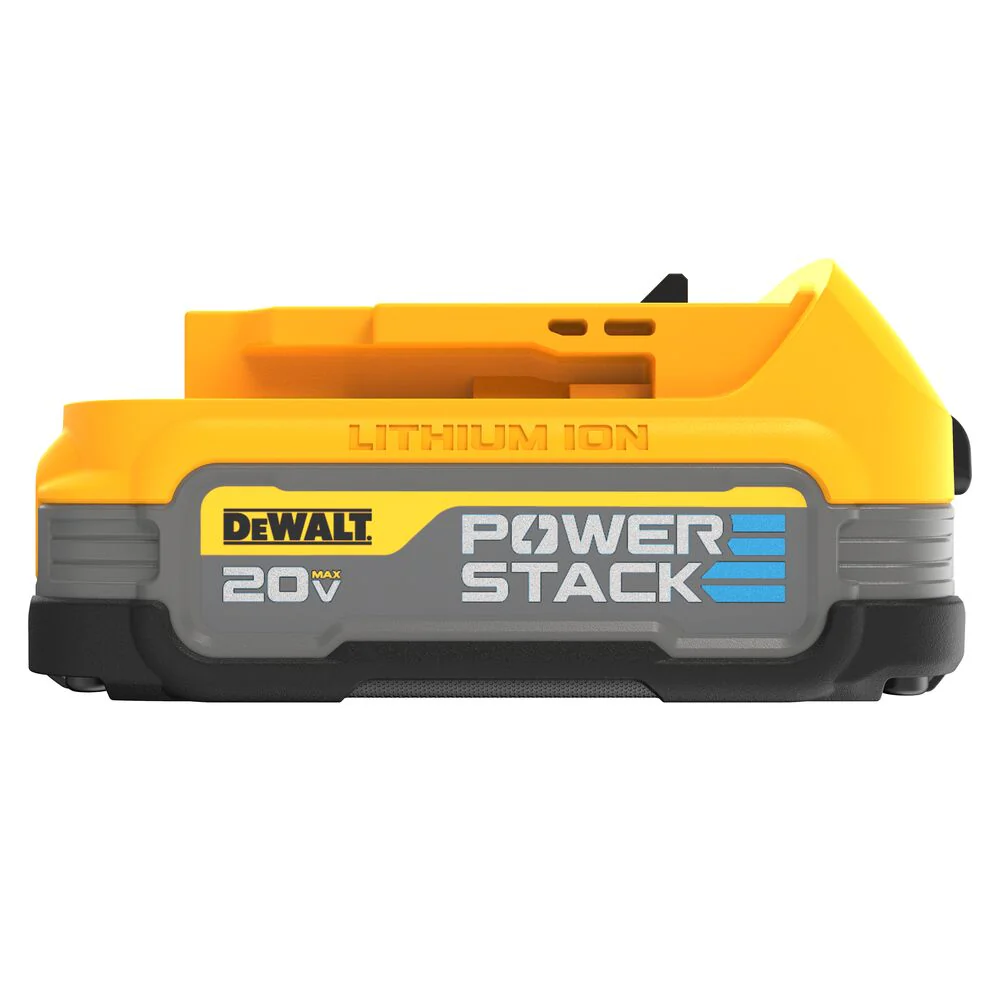 2025 DeWALT DCBP034-2 Compacte Impactbestendige 20V MAX POWERSTACK Batterijen - Verpakking van 2