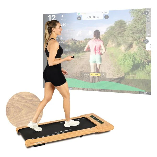 2025 Walking Pad 4.2 �C Elegante loopband in houtdesign (0-6 km/u) met app-compatibiliteit