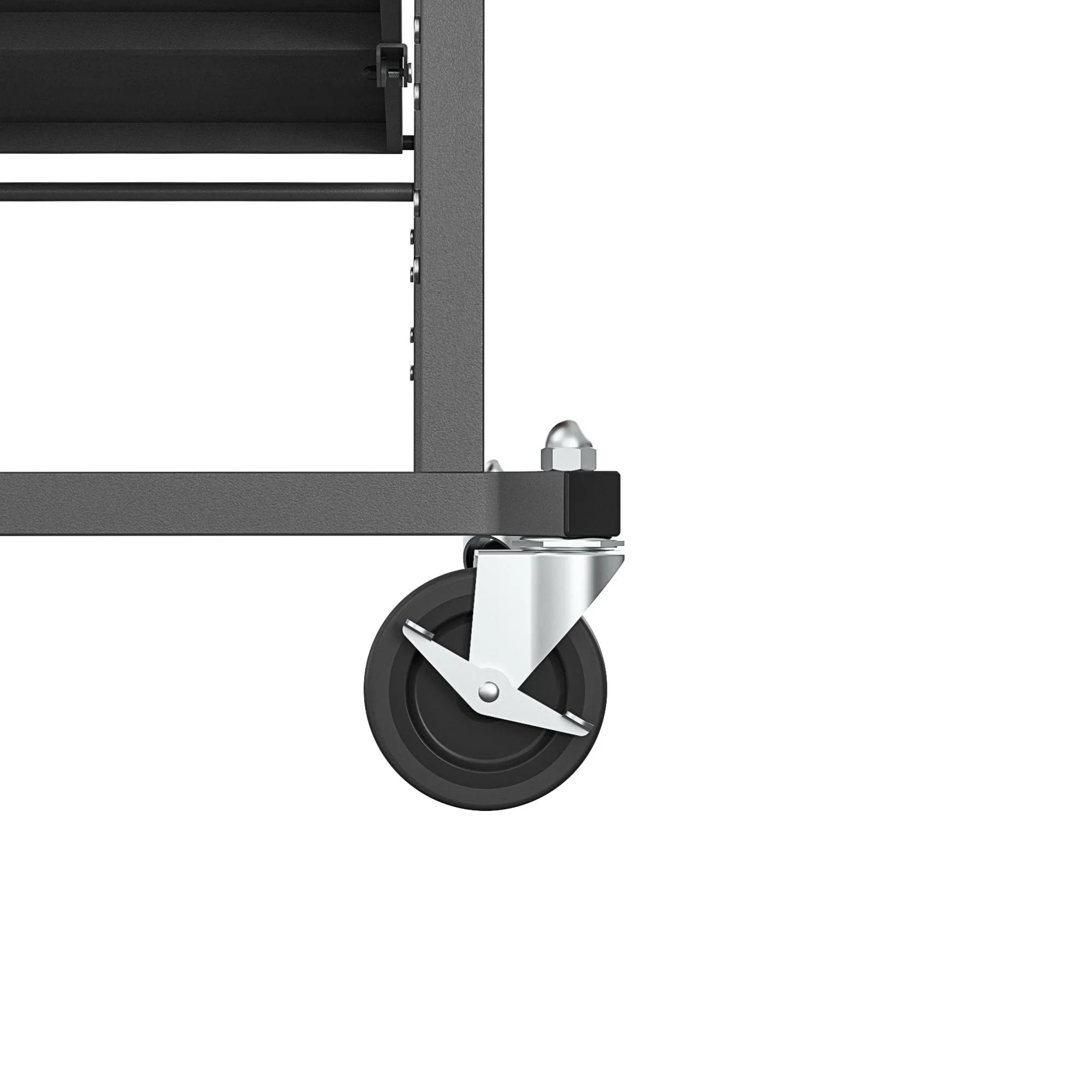 Cosco SmartFold Draagbare Werkbank met Slagersblok / Opklapbare Hulptafel (Grijze Stalen Structuur)