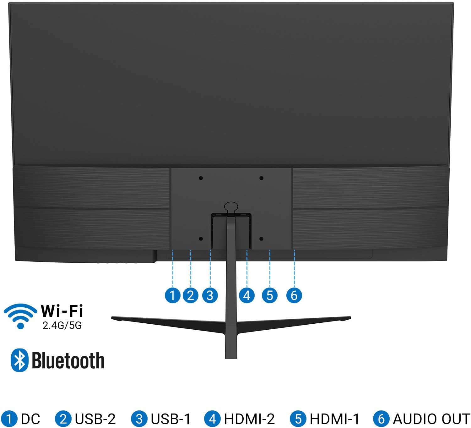 ANTTEQ AB42D1 TV 42 Inch (TV 106 cm), Dolby Audio, LED, HDMI, Media Player via USB, Digital Audio Output, Triple Tuner DVB-C/T2/S2, CI+, Hotel Mode Included