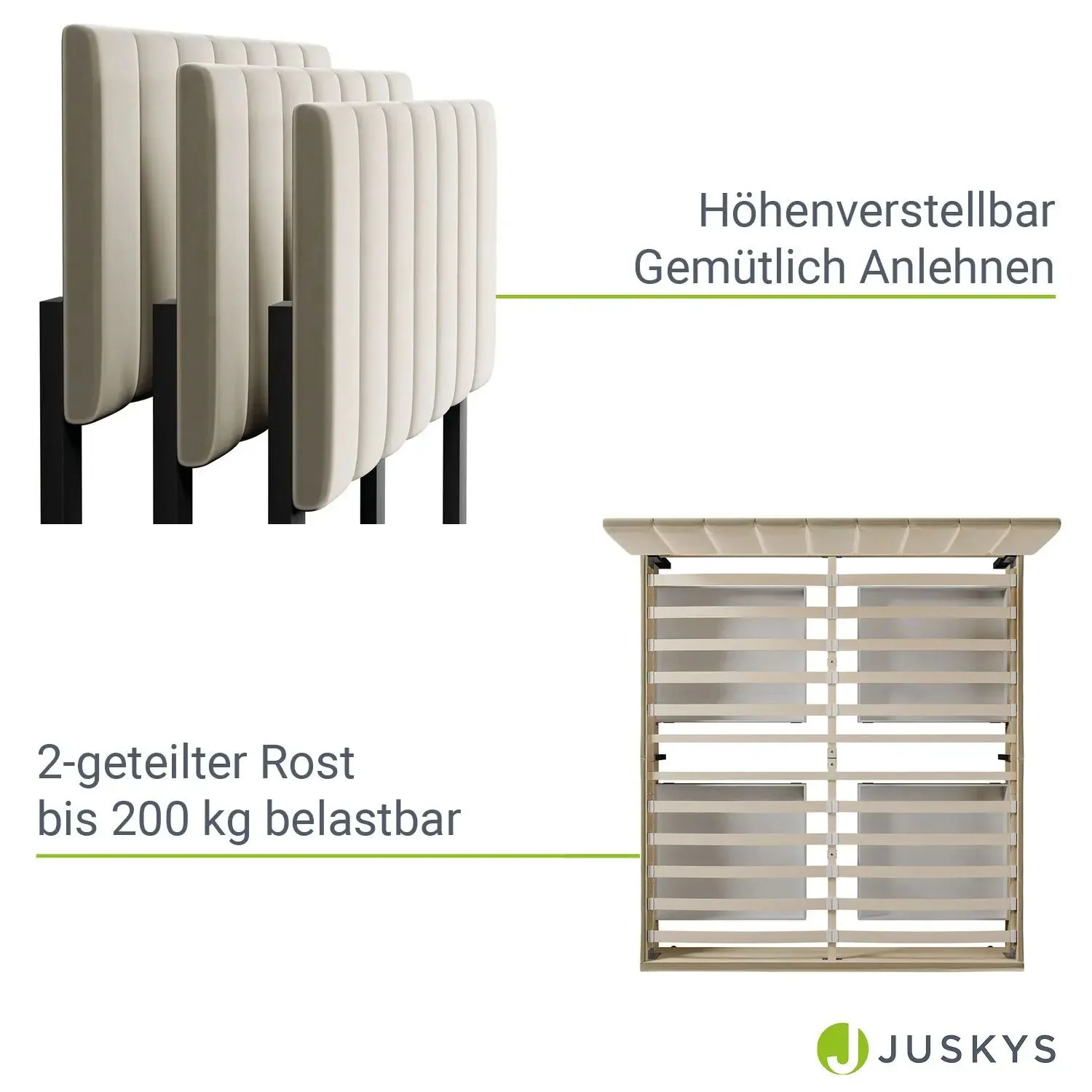 2025 Samt Polsterbett Soria