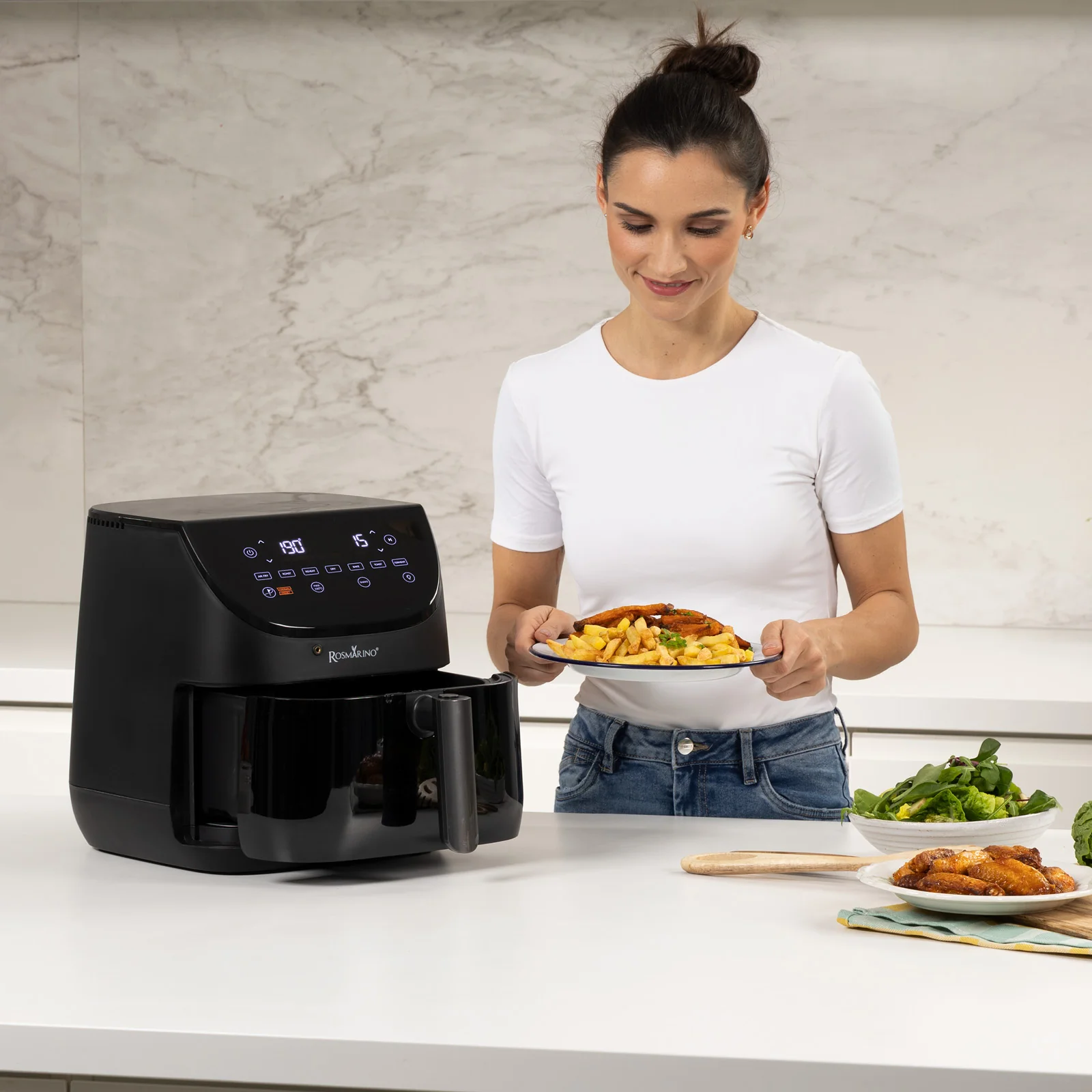 2025 Rosmarino TempSense heteluchtfriteuse �C 6 L
