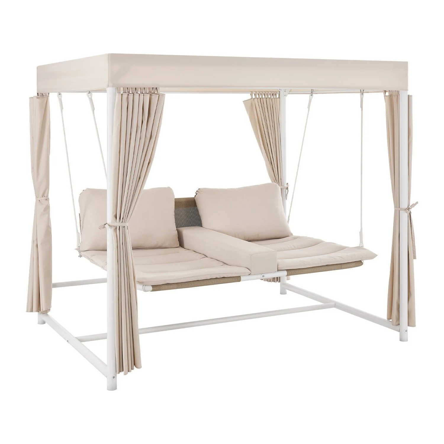 2025 Gezellige Hollywoodschommel om met 2 personen op te liggen