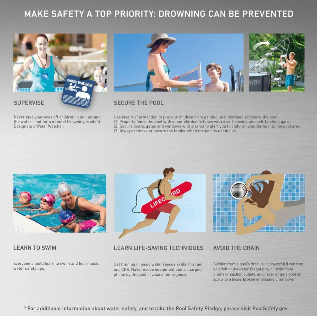 Intex Prism Frame? Ovaal Zwembad Set 16,6 x 9 voet x 48 inch Boven Grond