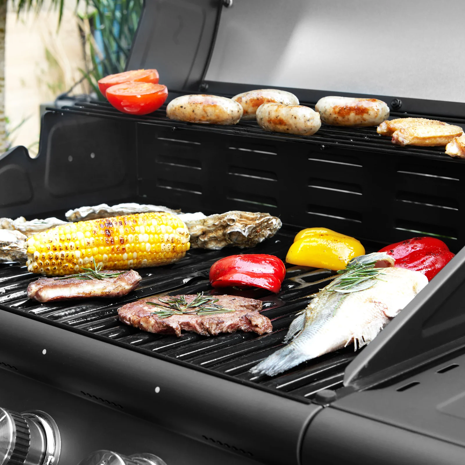 2025 TAINO RED 4+1 Gasbarbecue