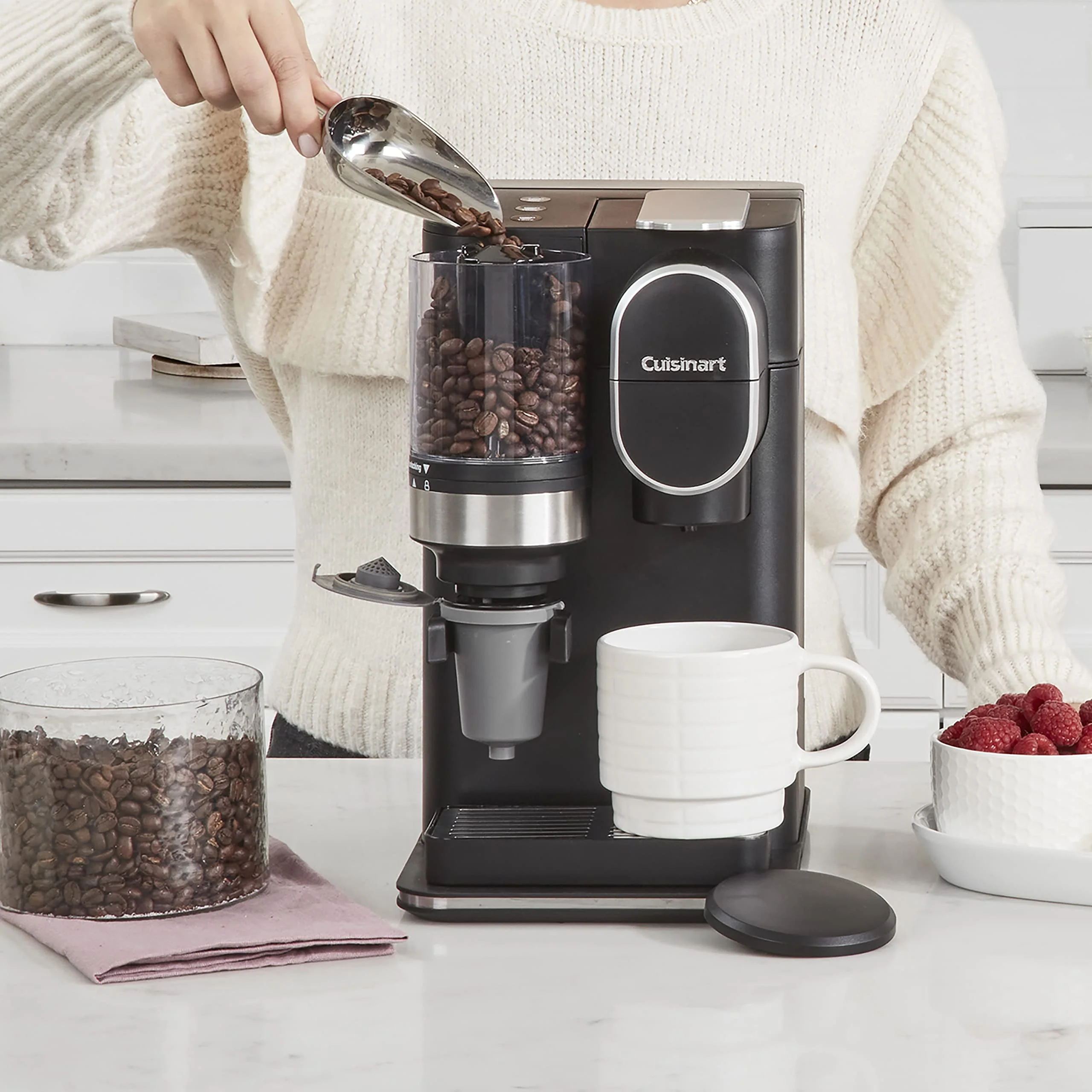 Cuisinart Single Serve Koffiezetapparaat + Koffiemolen