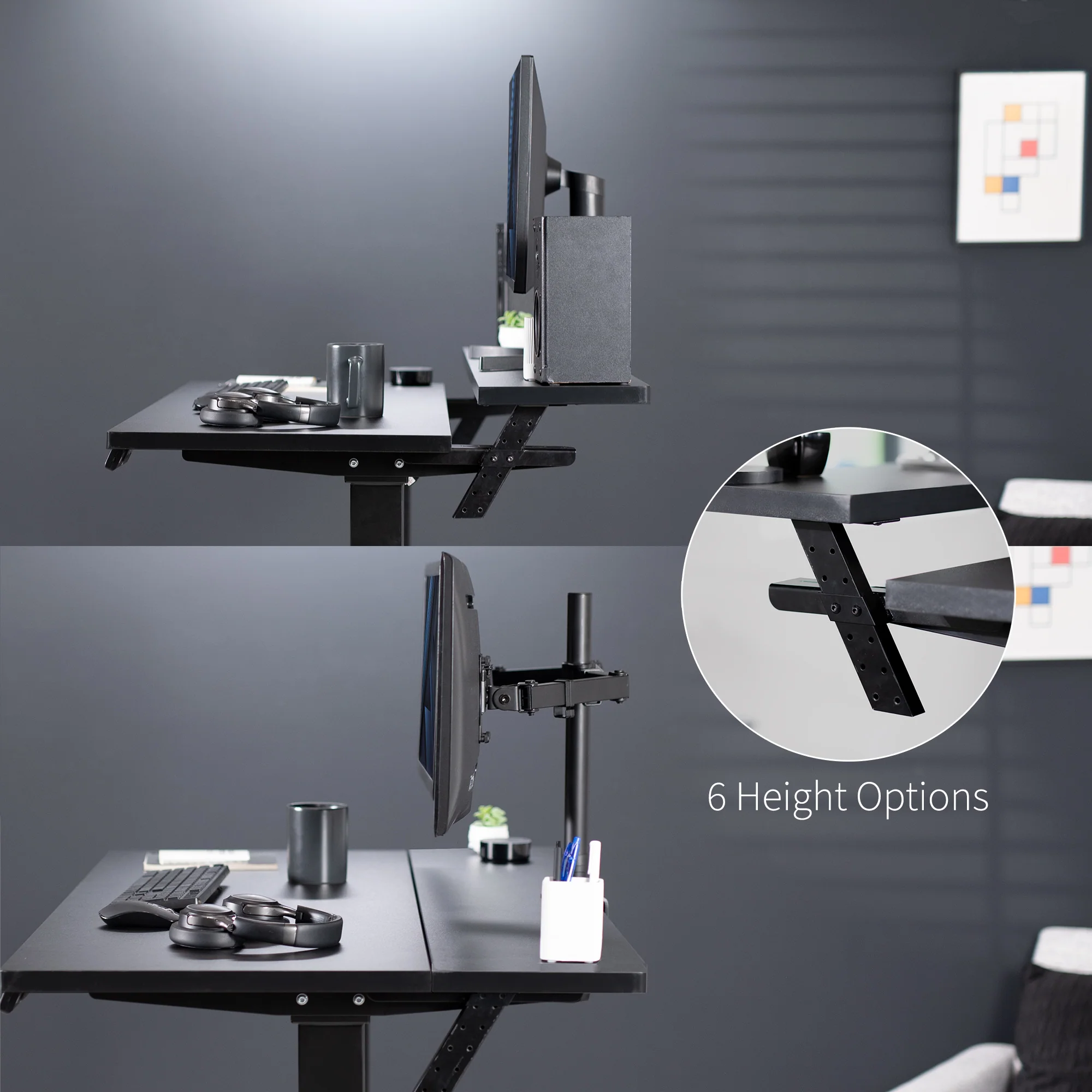 Elektrisch Zit-Sta Bureau van 55