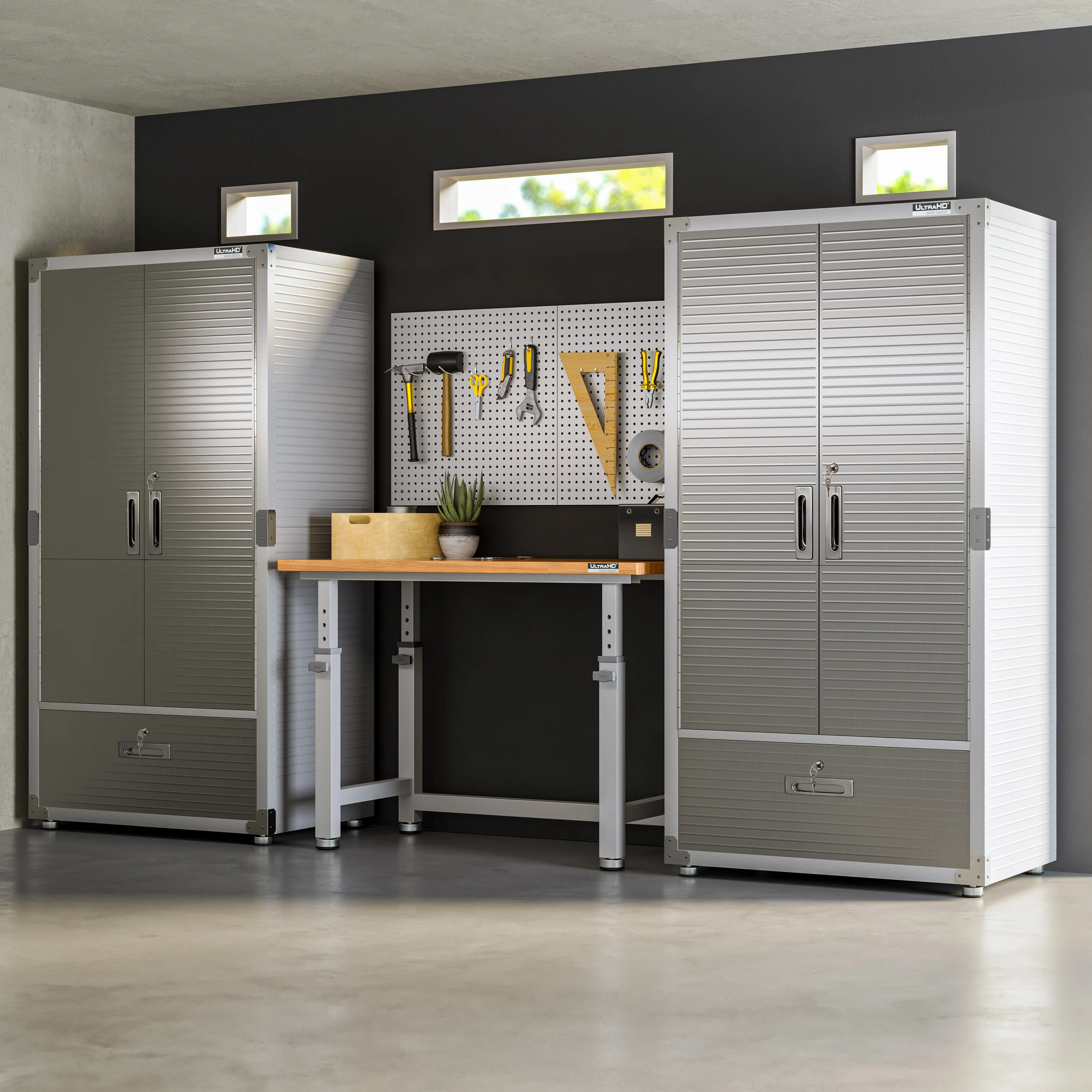 2025 UltraHD? Opslagkast met Onderlaadeurs