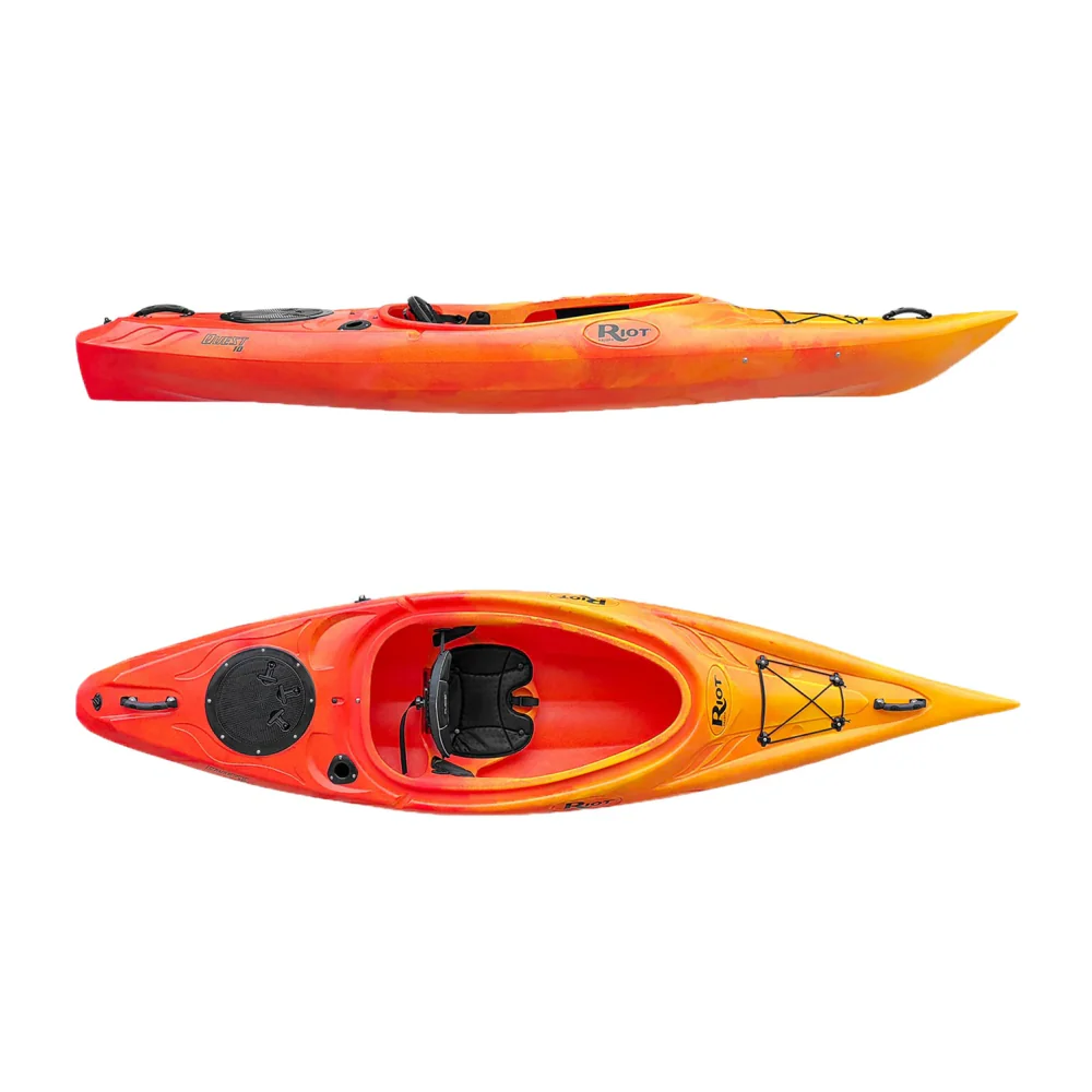2025 Riot Quest 10 �C Stabiele en Comfortabele Kayak voor Vissen en Recreatie