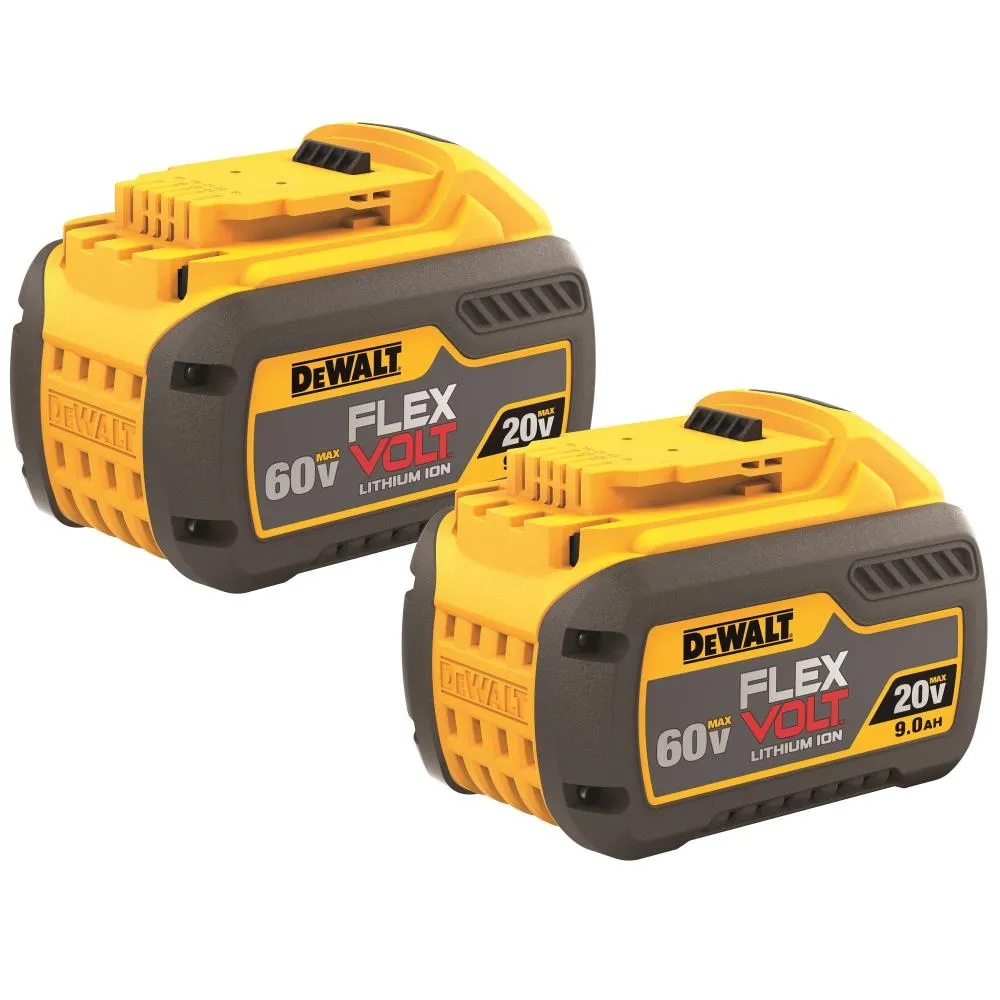 FLEXVOLT Accu 20V / 60V MAX 9,0 Ah (2-pack)