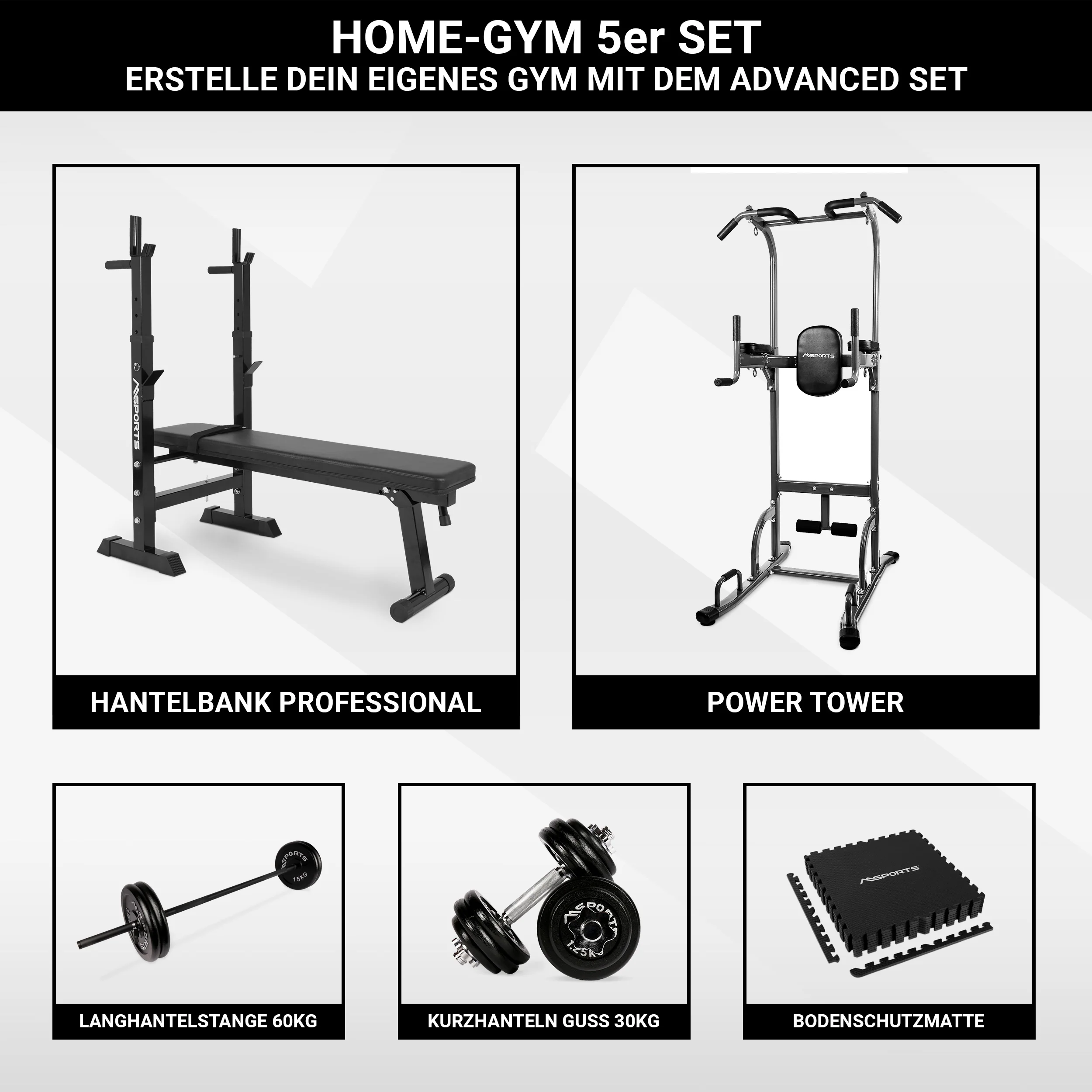 2025 Home Gym Advanced Set