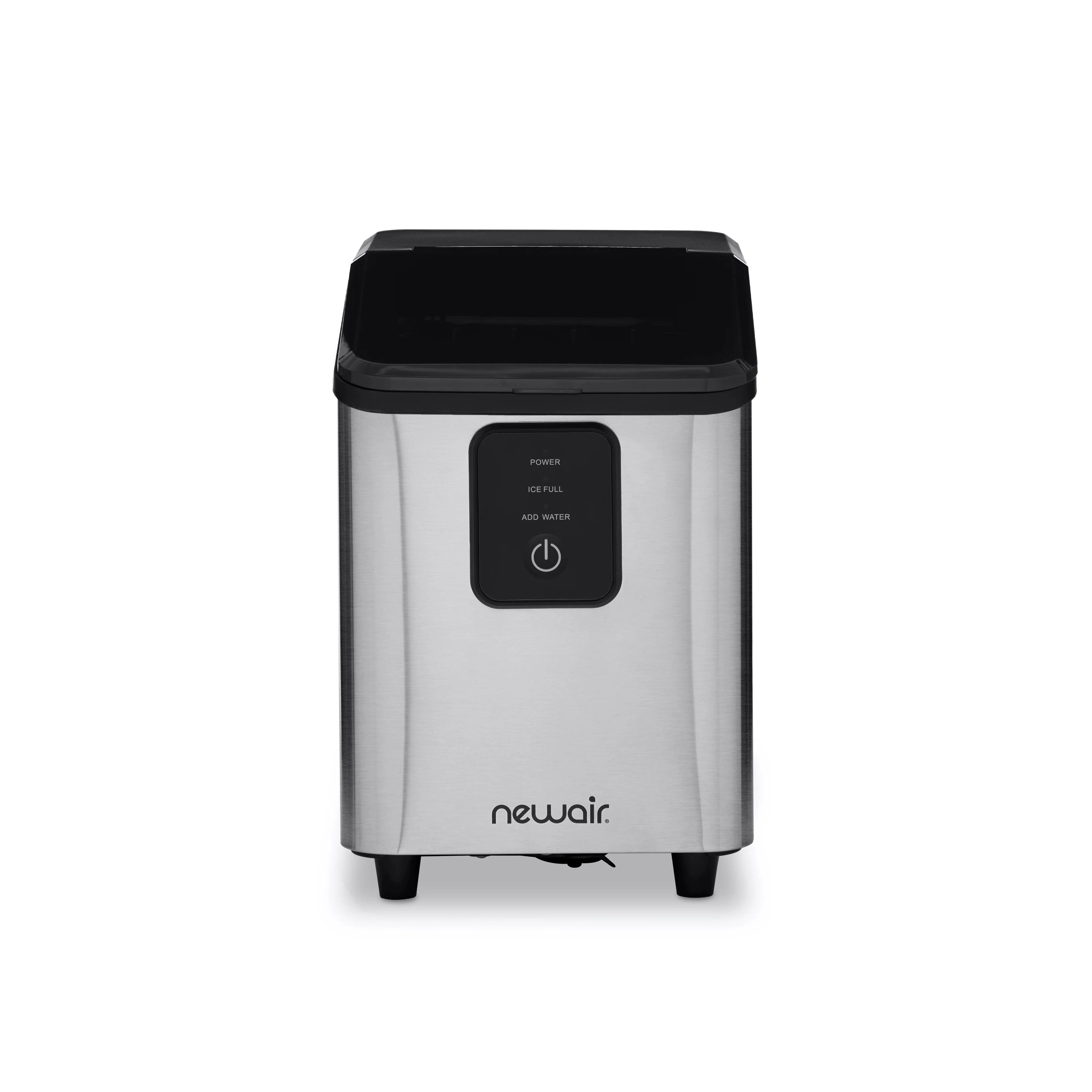 2025 Newair? Mini Kogelijsmaker, Roestvrijstalen Bovenblad, 26 lbs/dag