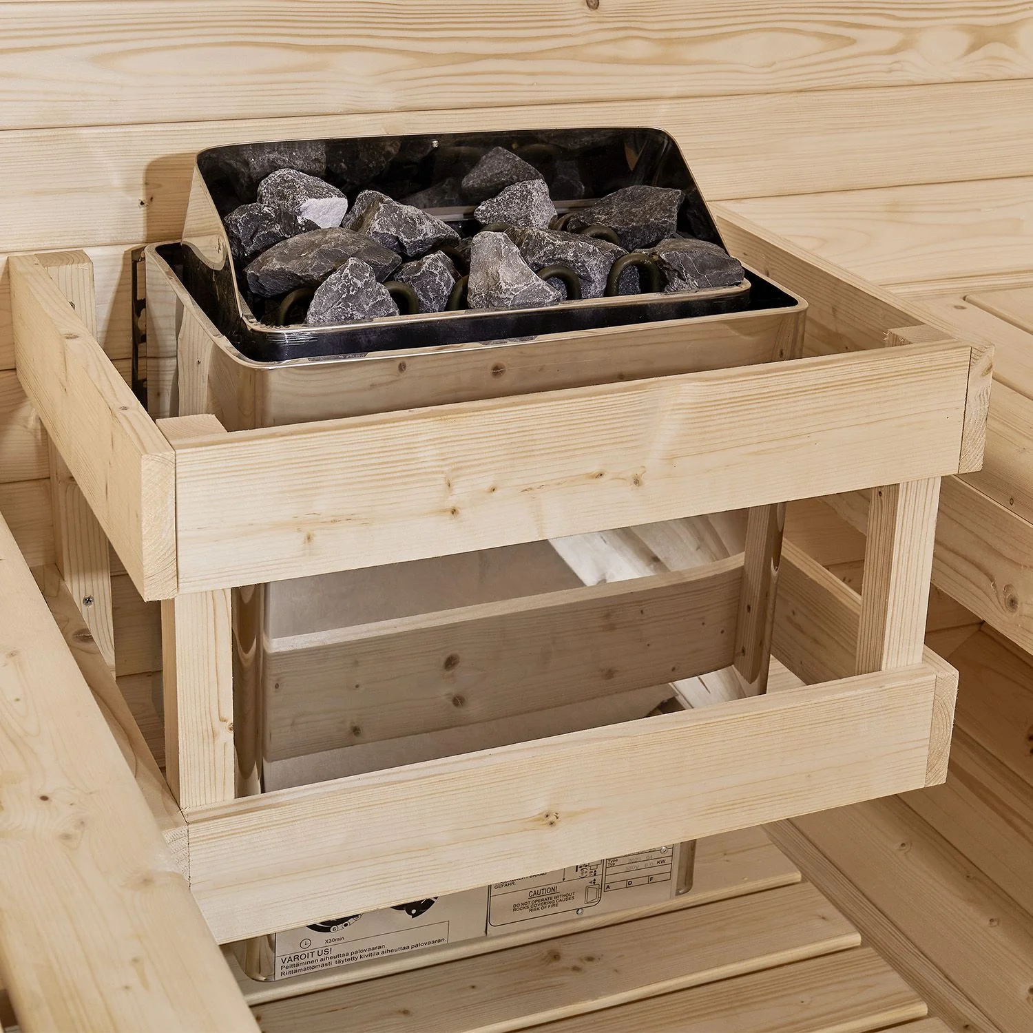 2025 Fasssauna Spitzbergen met saunaoven