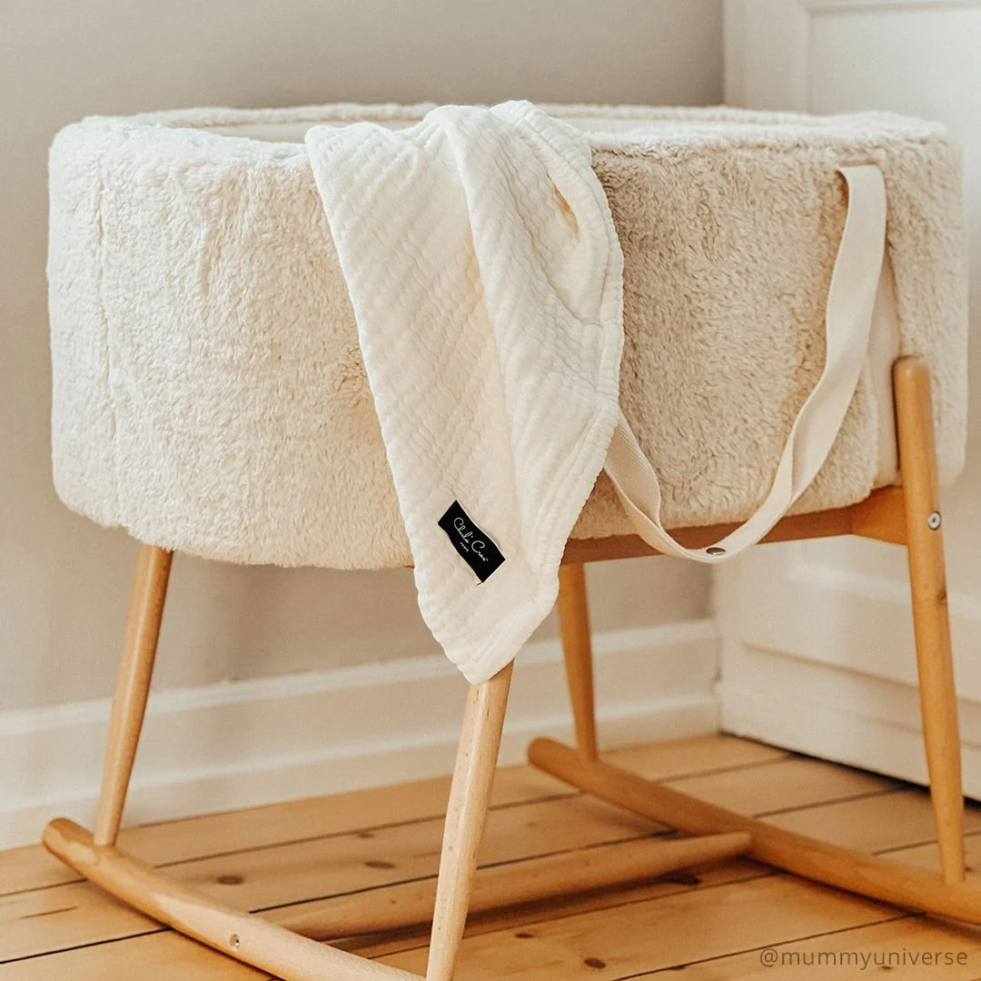 2025 Charlie Crane KUKO Babybed �C Draagbaar, 100% polyester pluche, voor pasgeborenen tot zittende leeftijd