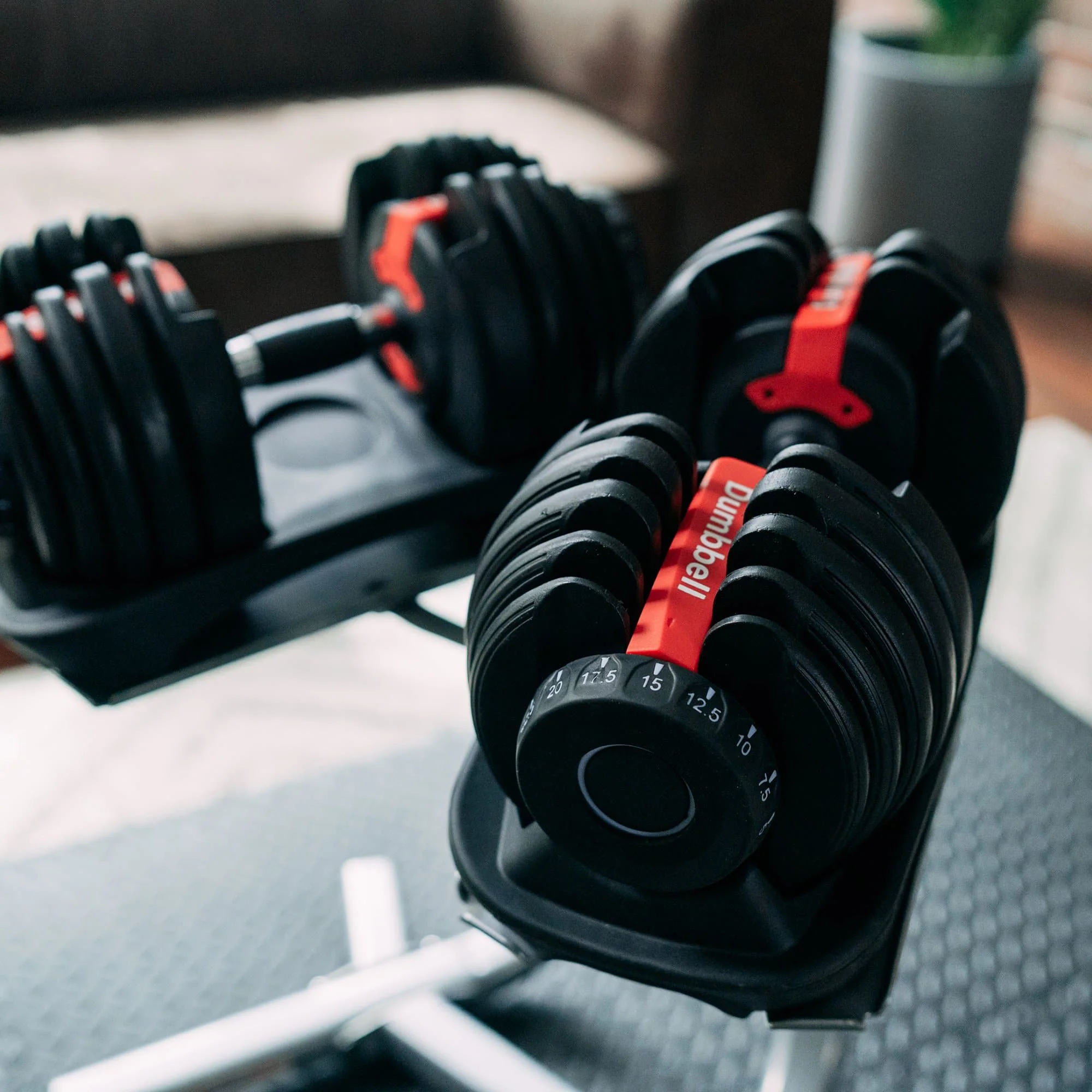 2025 Verstelbare Dumbbells, 2,3-23,8 kg �� Vervang 15 Sets met Snelle Gewichtaanpassingen