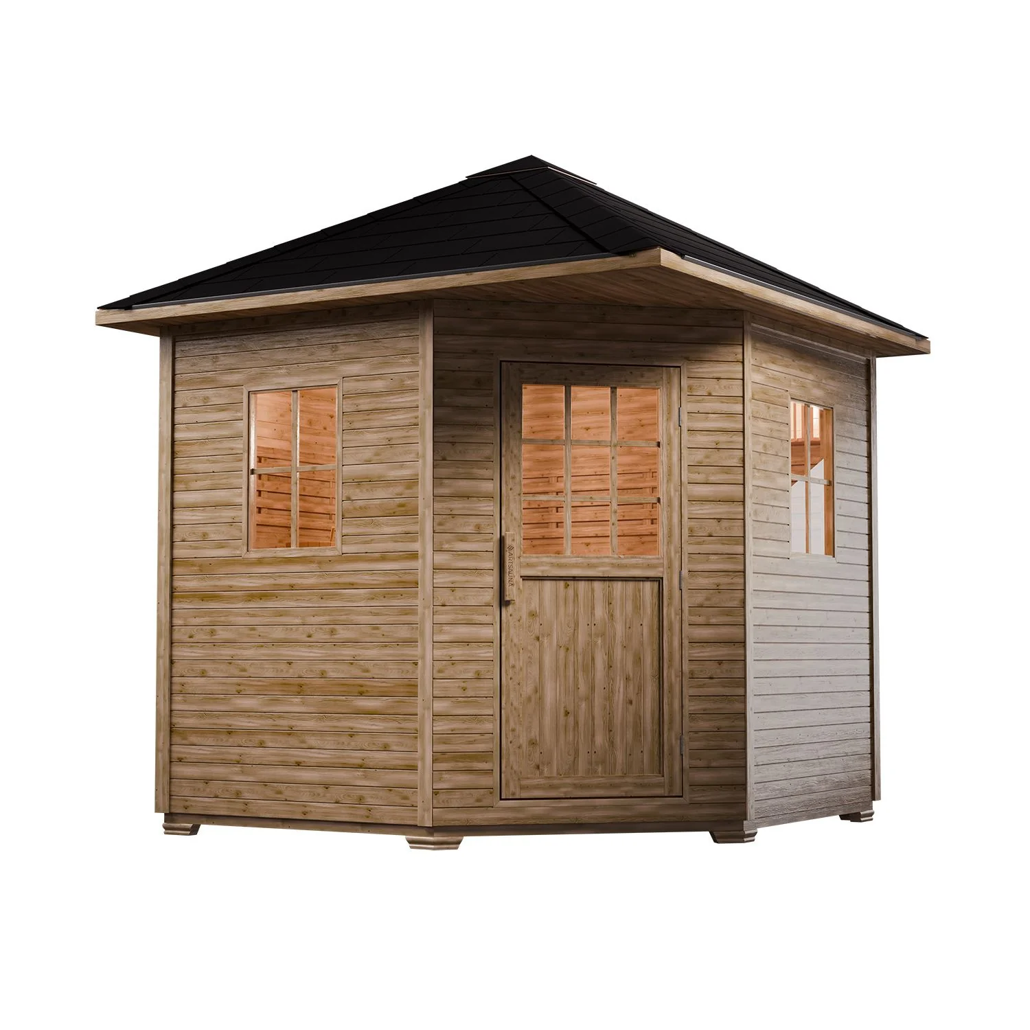 2025 Outdoor Saunahaus Eldur - 8 kW