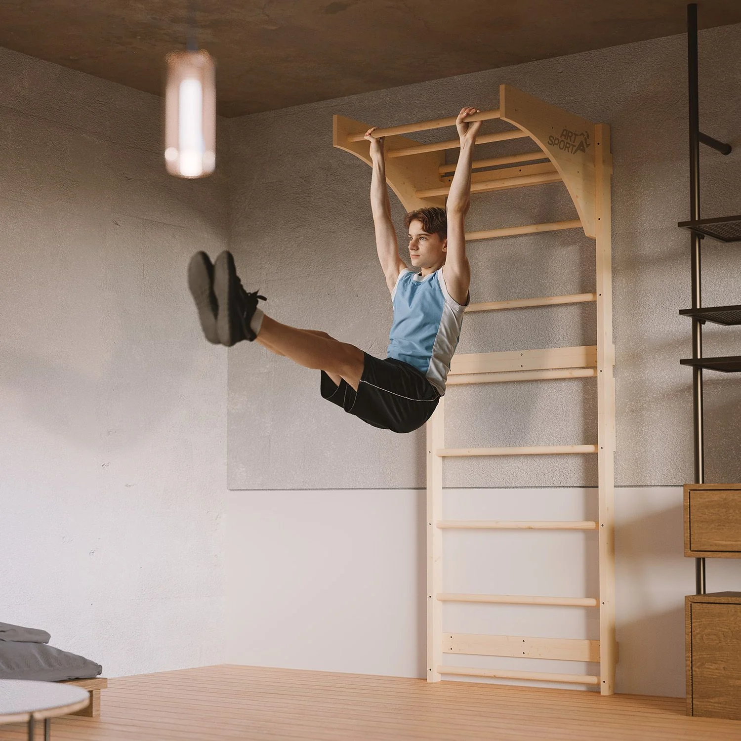 2025 Sprossenwand f��r Erwachsene �C Klimmuur voor Volwassenen