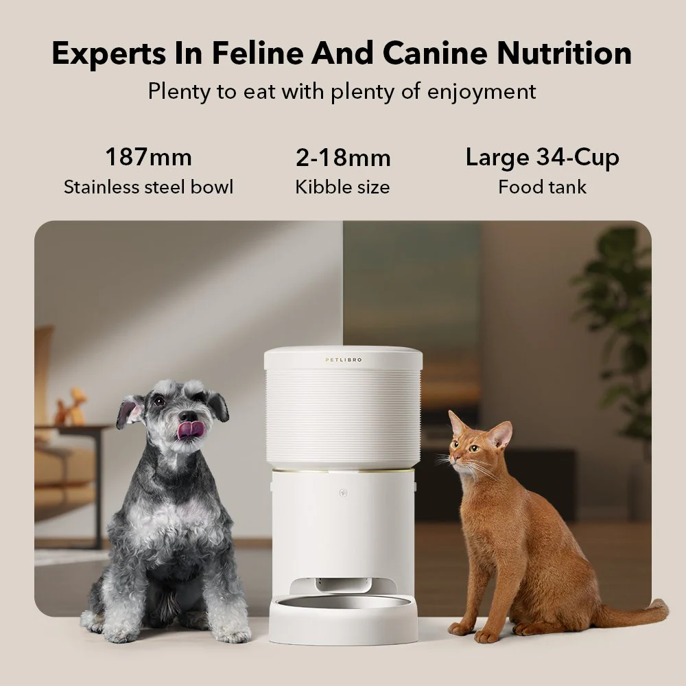 Petlibro Space Automatisch Voerbak en Capsule Combo voor Honden