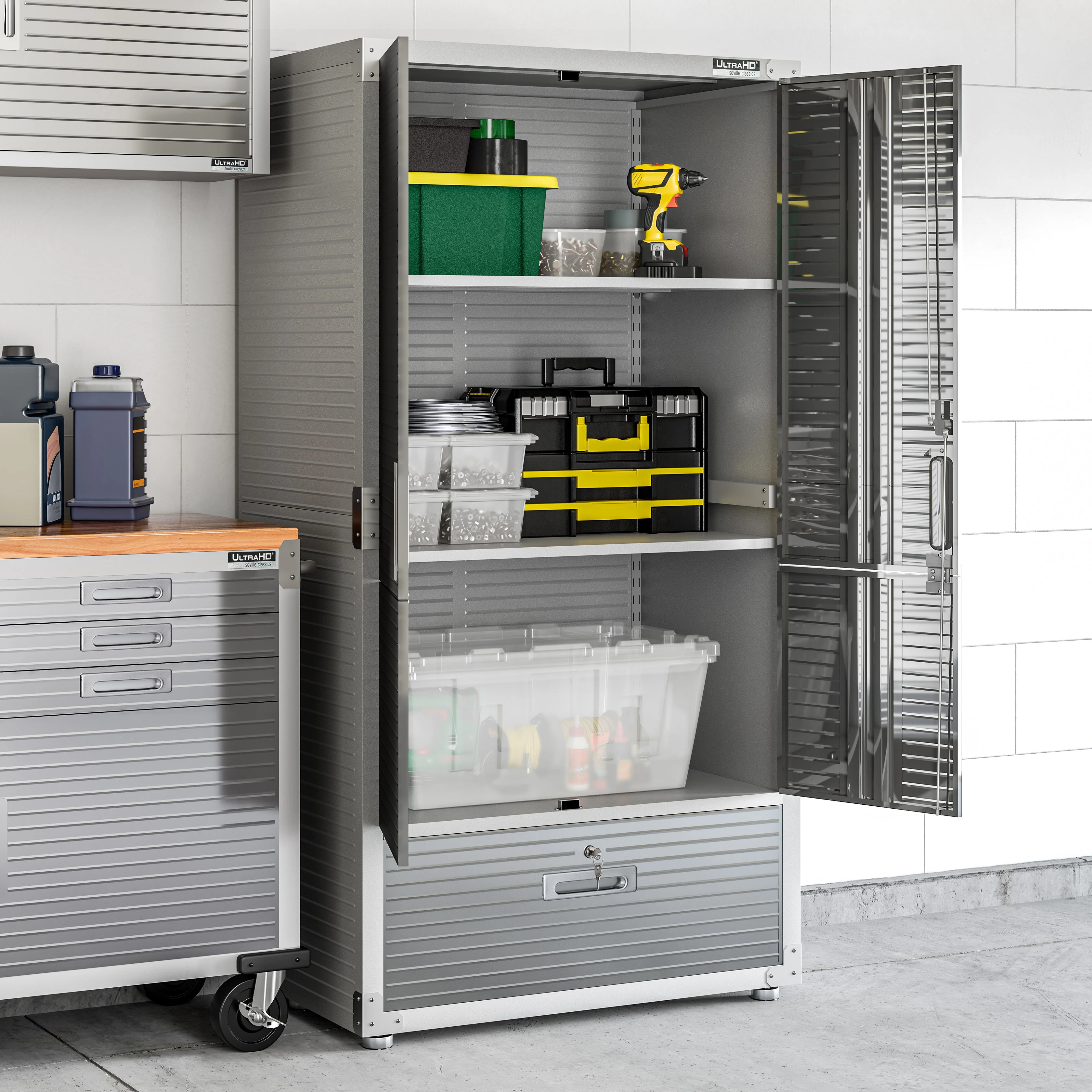 2025 UltraHD? Opslagkast met Onderlaadeurs