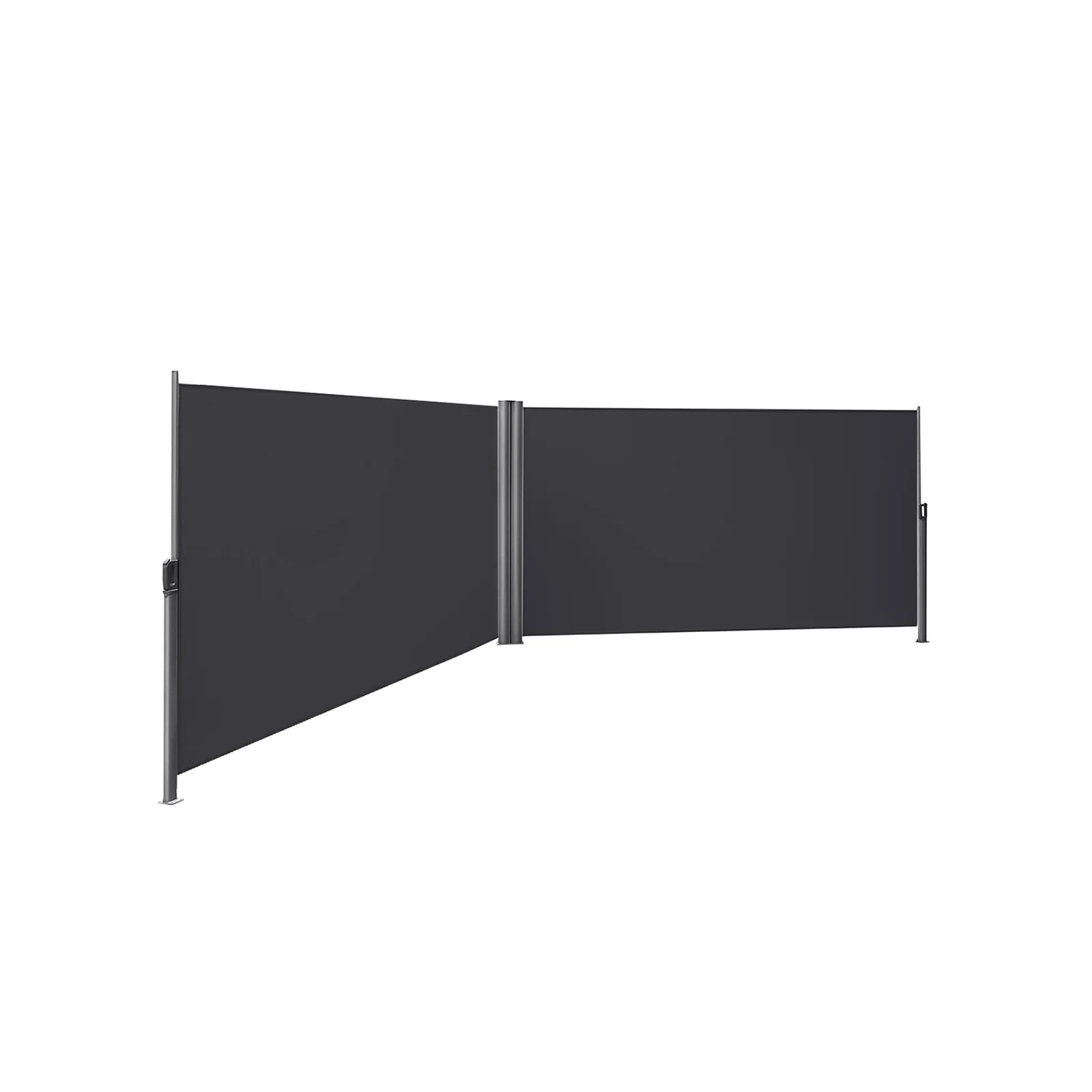 2025 SONGMICS uittrekbare dubbele zijmarkies van dik polyester