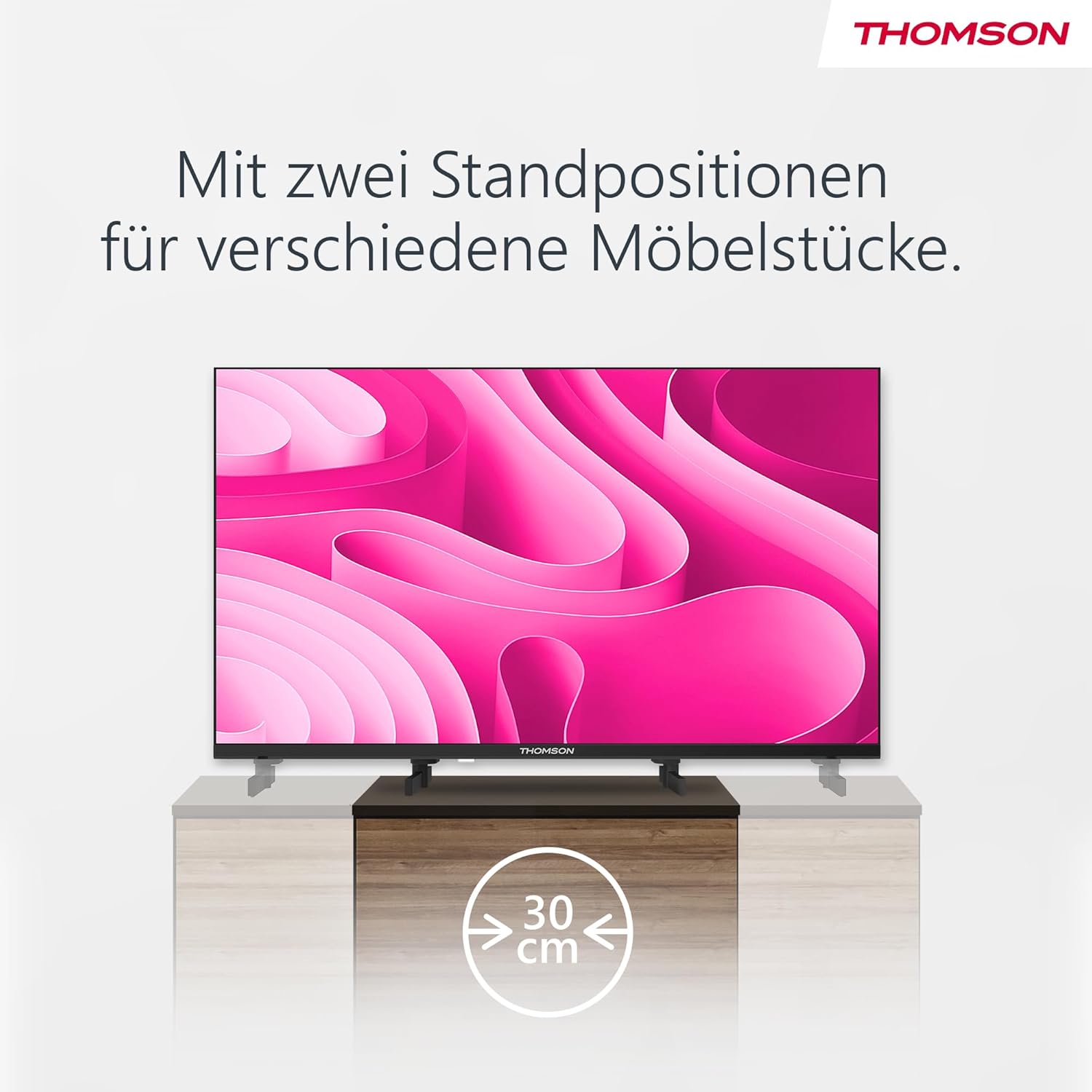 THOMSON 32 Inch (81cm) Full HD Google Smart TV, Wi-Fi, Dolby Audio, HDR10, Bluetooth 5.1, Triple Tuner (Cable/Satellite/Antenna), HDMI, CI+, A+ Panel - 32FG2S14