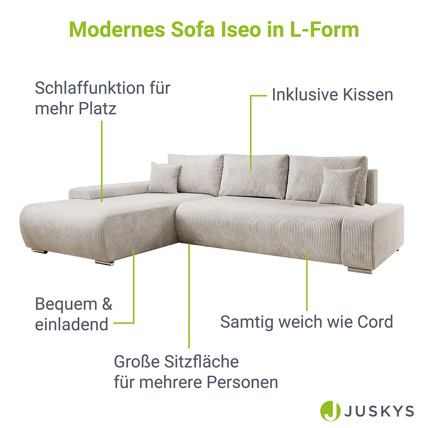 2025 Schlafcouch Iseo �C Laat je inspireren door comfort en design!