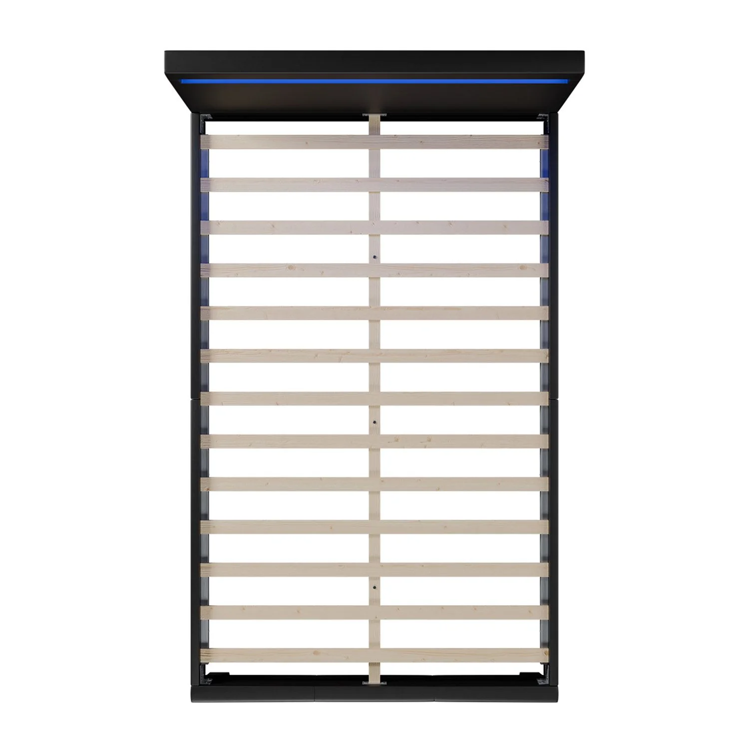 2025 Rustgevend slapen in het gestoffeerde bed Verona 120x200 cm in wit