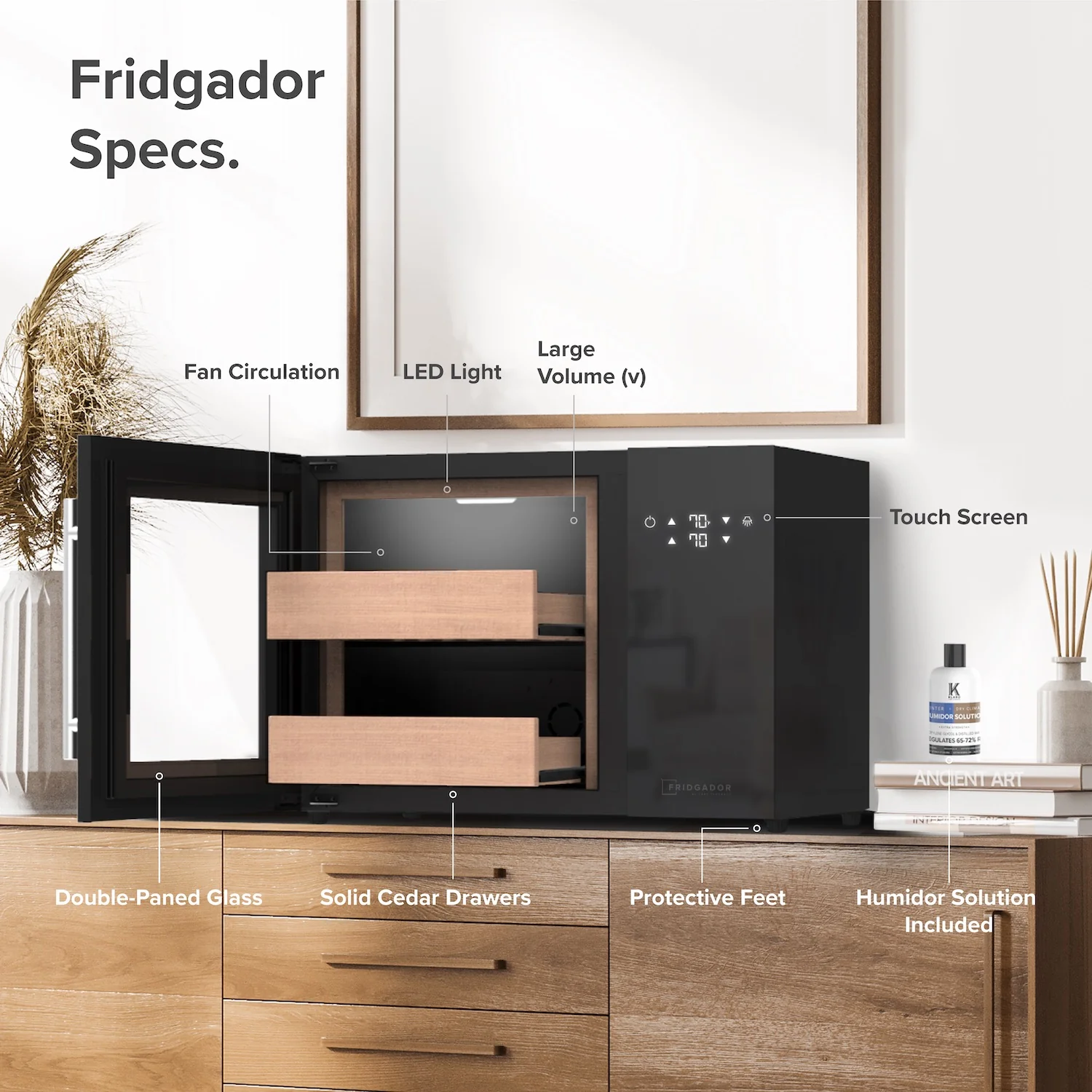 2025 Fridgador - Elektrische Humidor