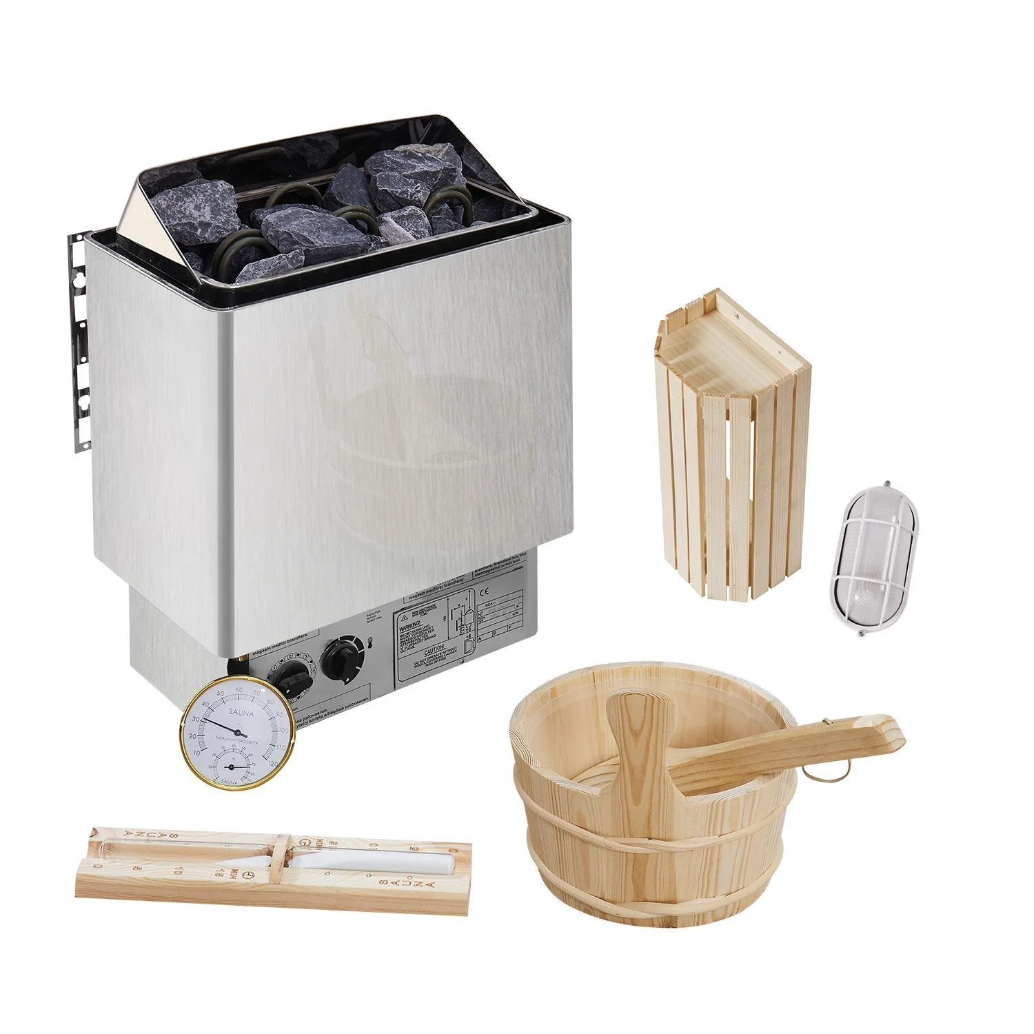 2025 Fasssauna Spitzbergen met saunaoven