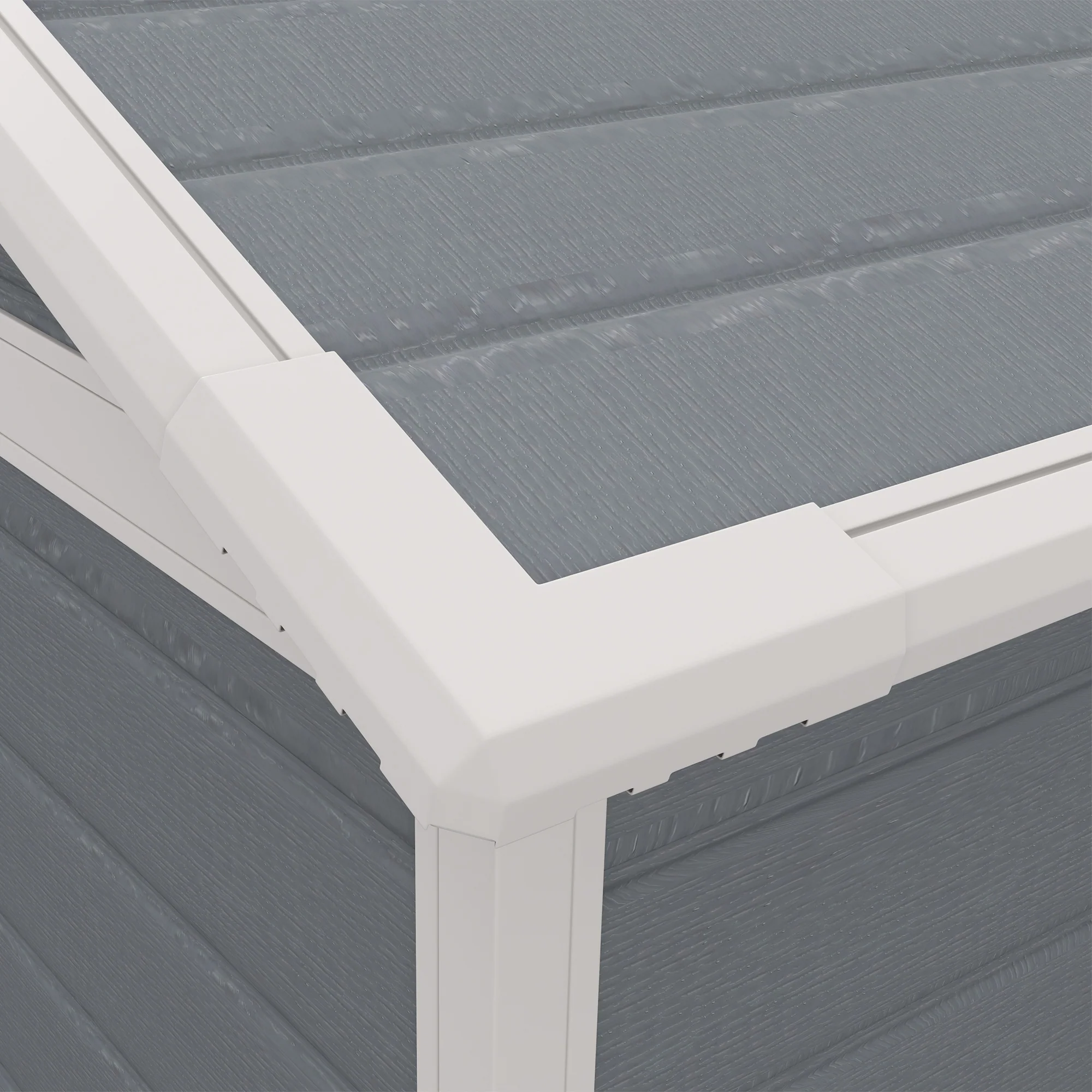 2025 Outsunny Tuinberging 6'x4.5' �C Opberghuis voor Tuingereedschap van Kunststof met Dubbele Sluitbare Deuren