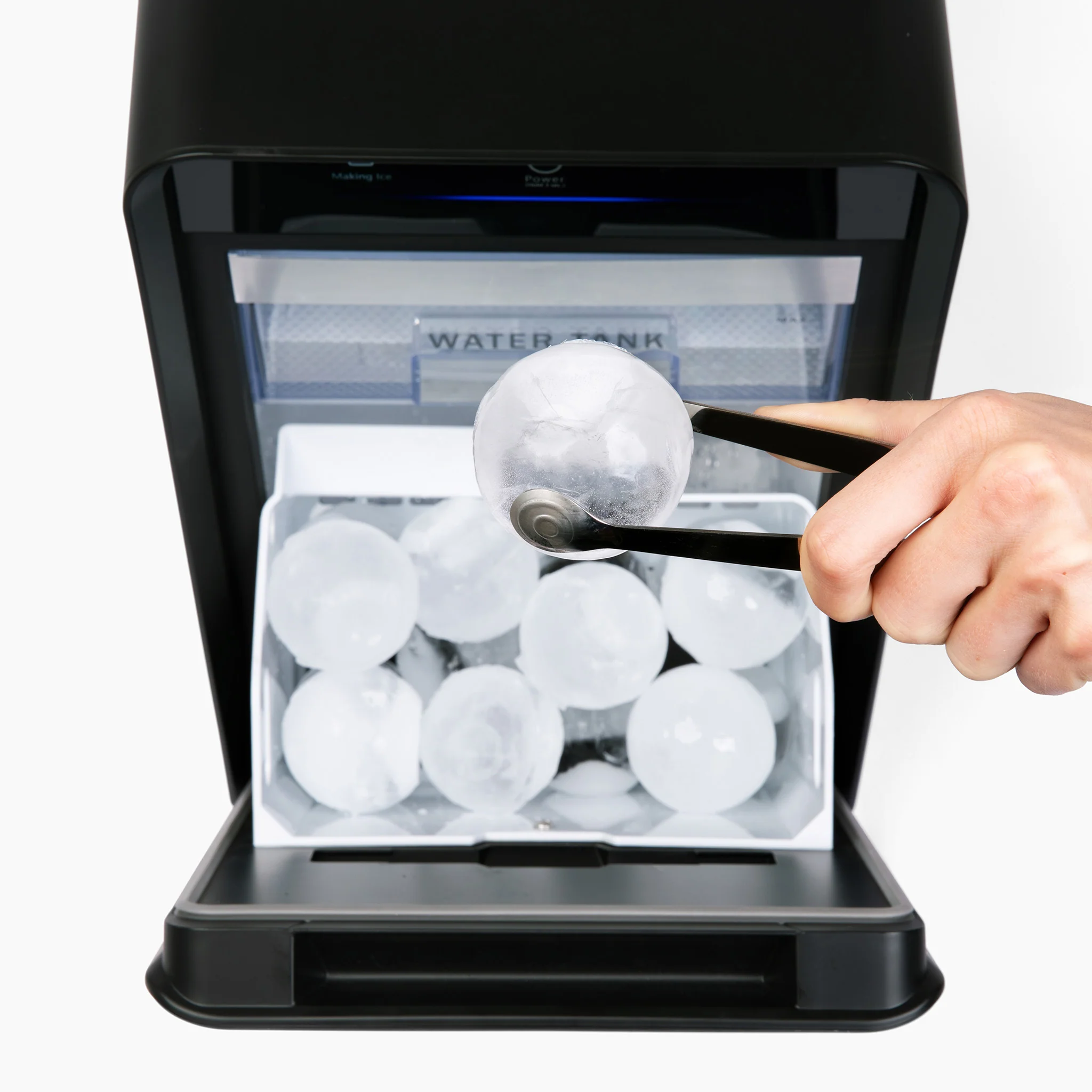 2025 Newair? Bovenblad Ijsbolmaker voor Whiskey, 32 IJsbolletjes / 24 Uur