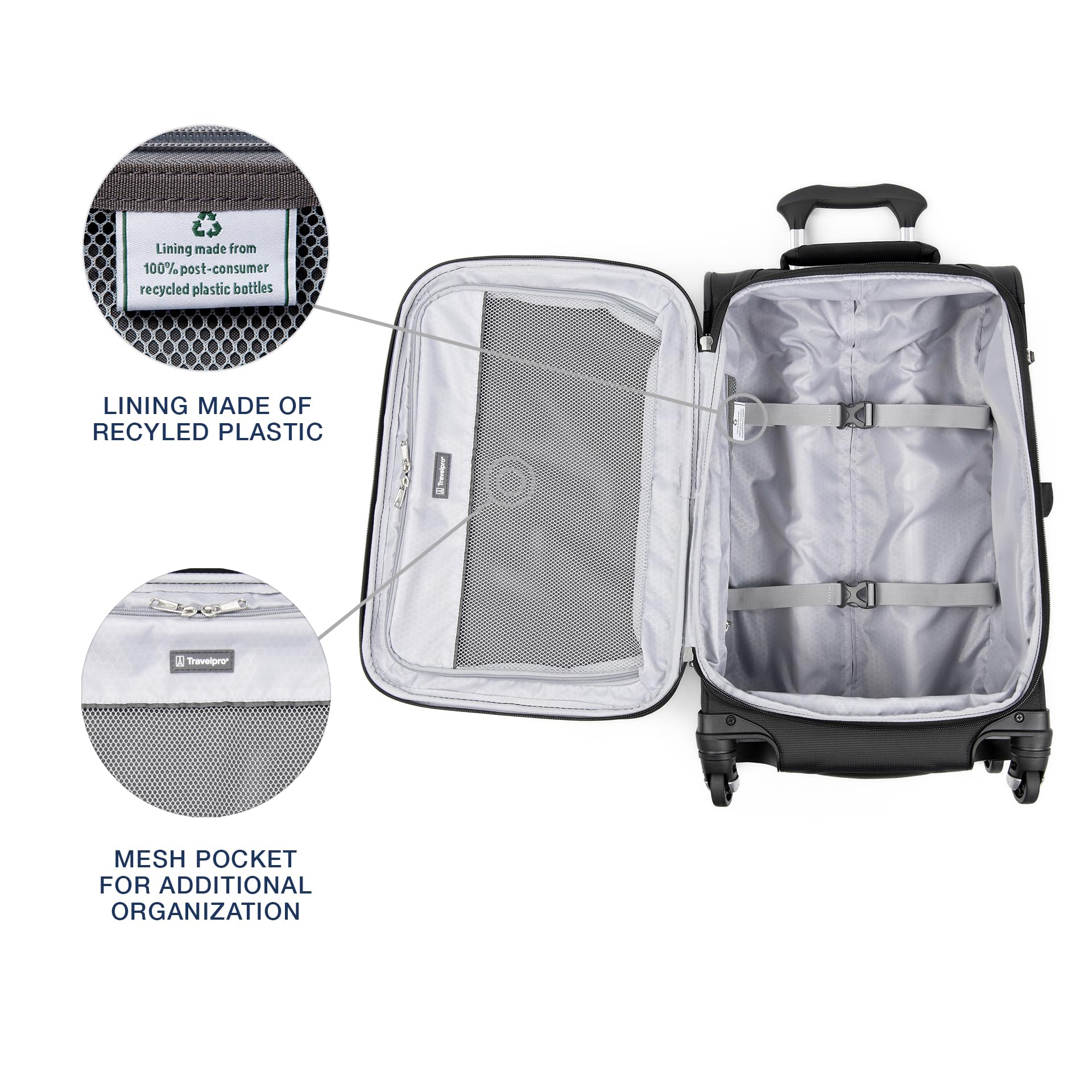 Travelpro Maxlite 5 Handbagage Uitbreidbaar Zacht Koffer