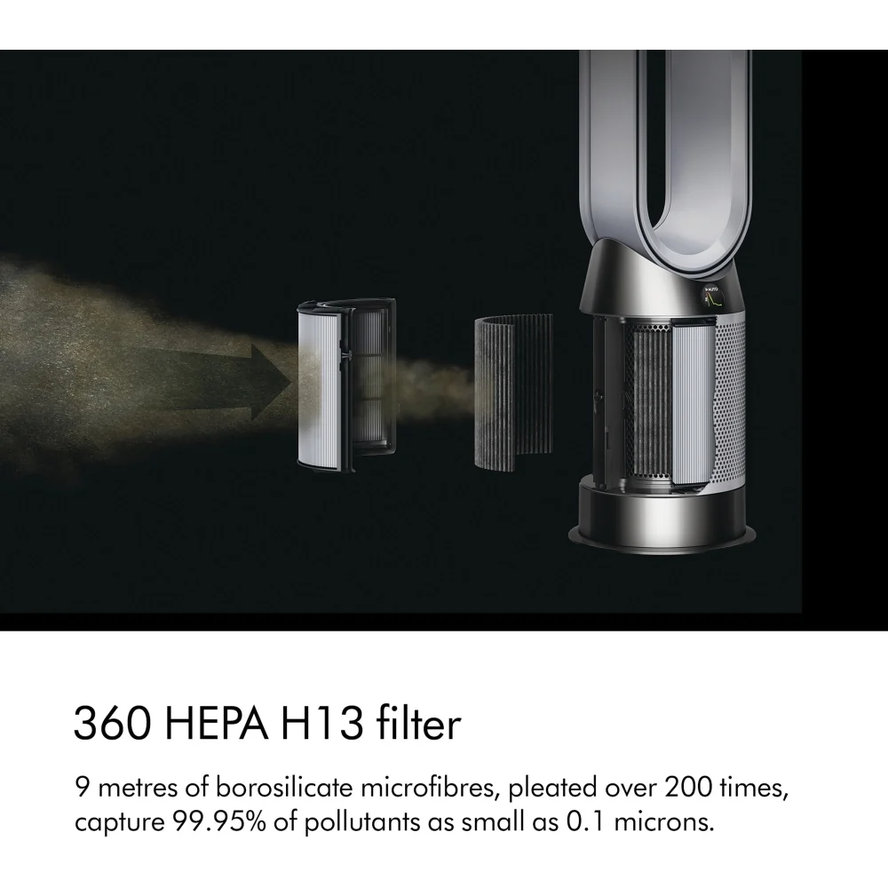 Dyson HP10 Purifier Hot+Cool? Gen1 Luchtzuiveraar met Verwarming en Ventilator �C Wit