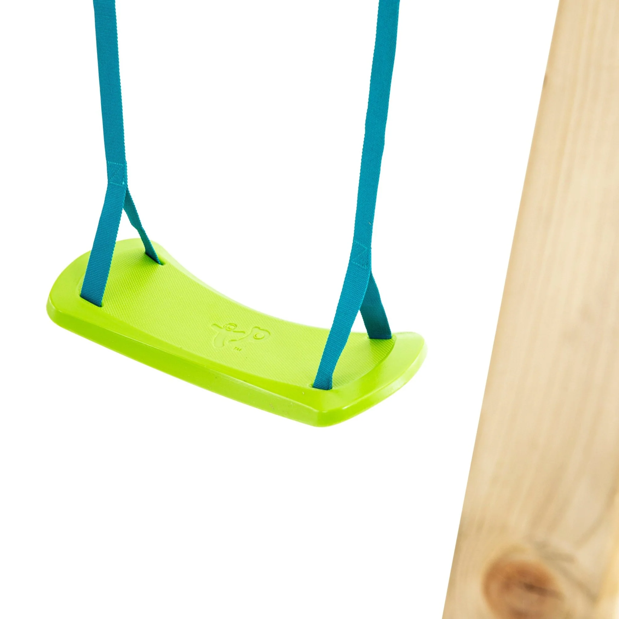 TP Skywood Klimstructuur van Hout met Ripple Glijbaan, Monkey Bars en Dubbele Schommelarm - FSC? Gecertificeerd