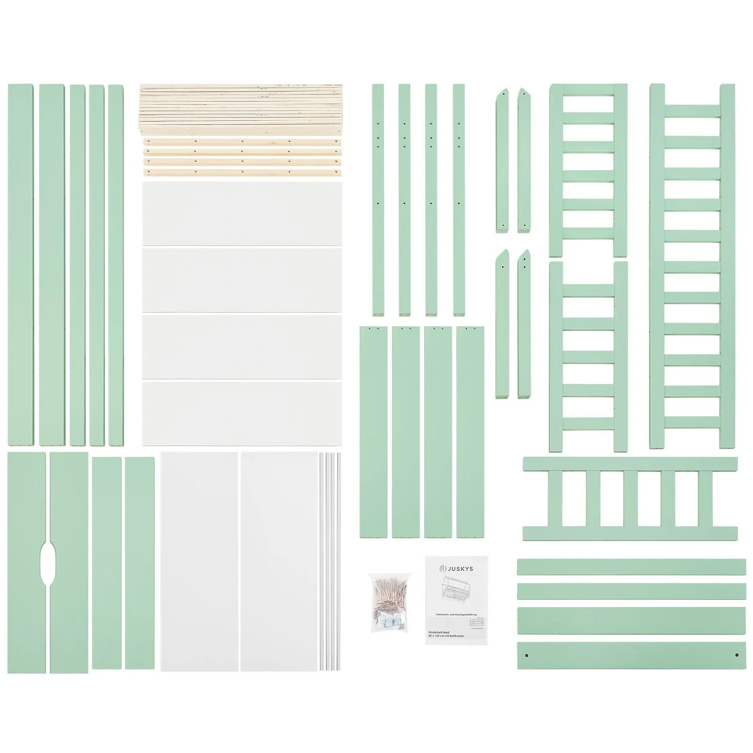 2025 Kinderbed Marli 80 x 160 cm met opberglade