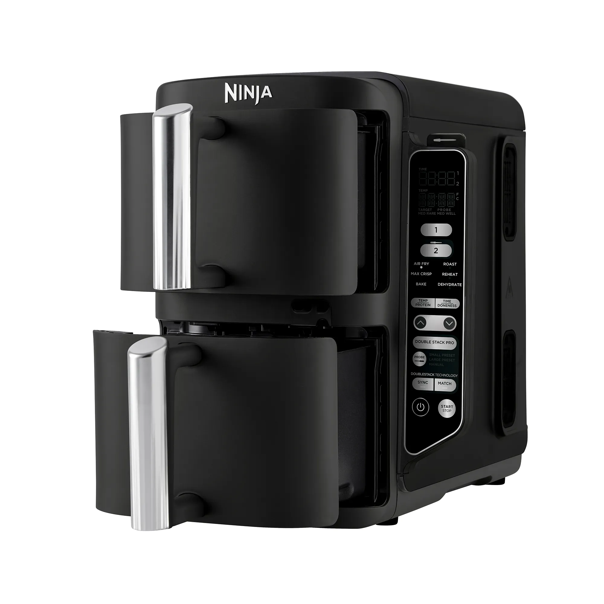 2025 Ninja DoubleStack? XXXL Smart 9,5L Airfryer met 2 Lades