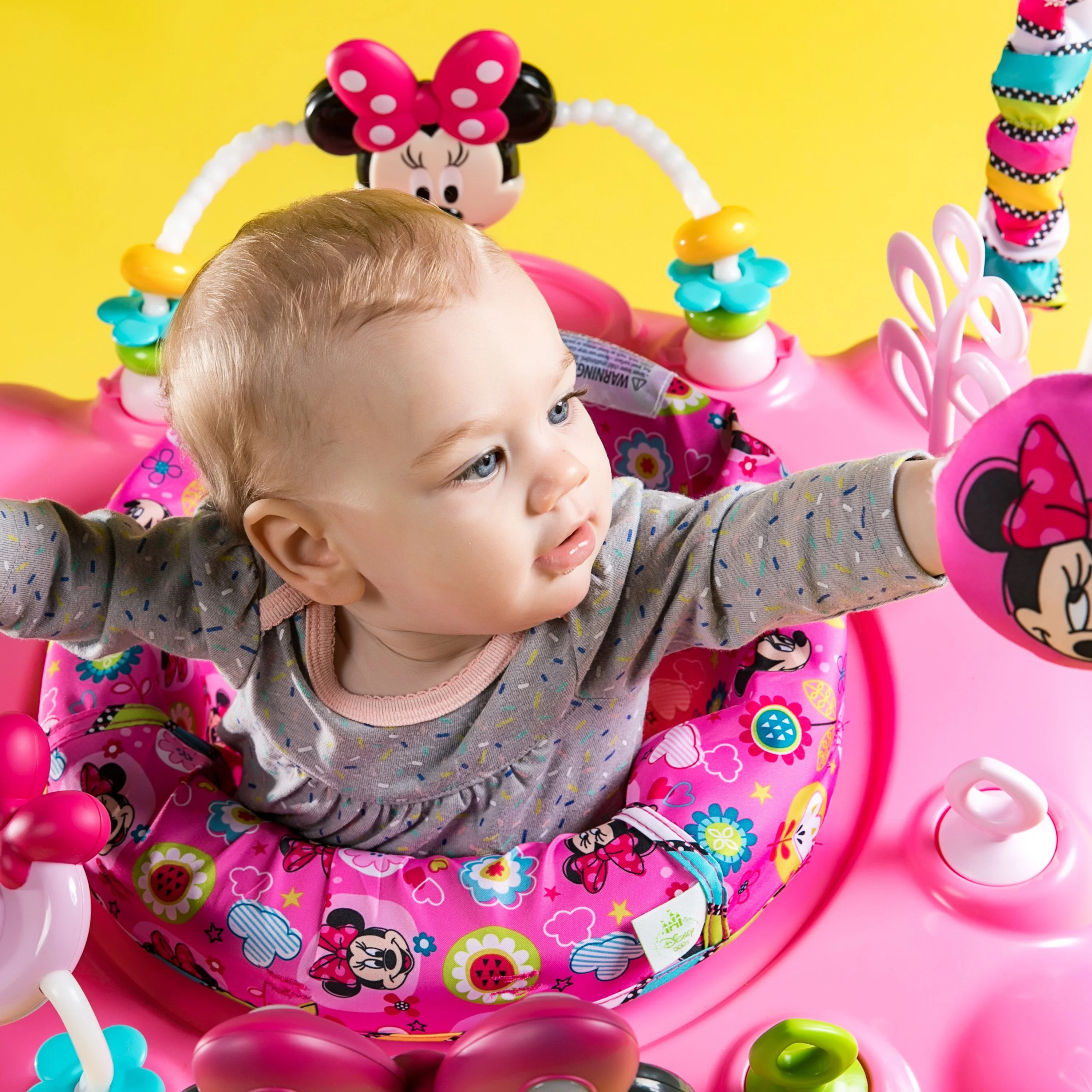 Disney Minnie Mouse Looptrainer met lichtjes en melodie?n voor baby's vanaf 6 maanden