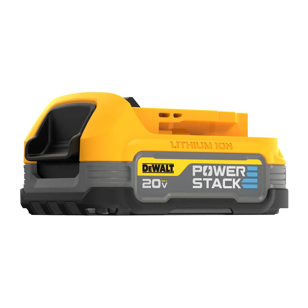 2025 DeWALT DCBP034-2 Compacte Impactbestendige 20V MAX POWERSTACK Batterijen - Verpakking van 2
