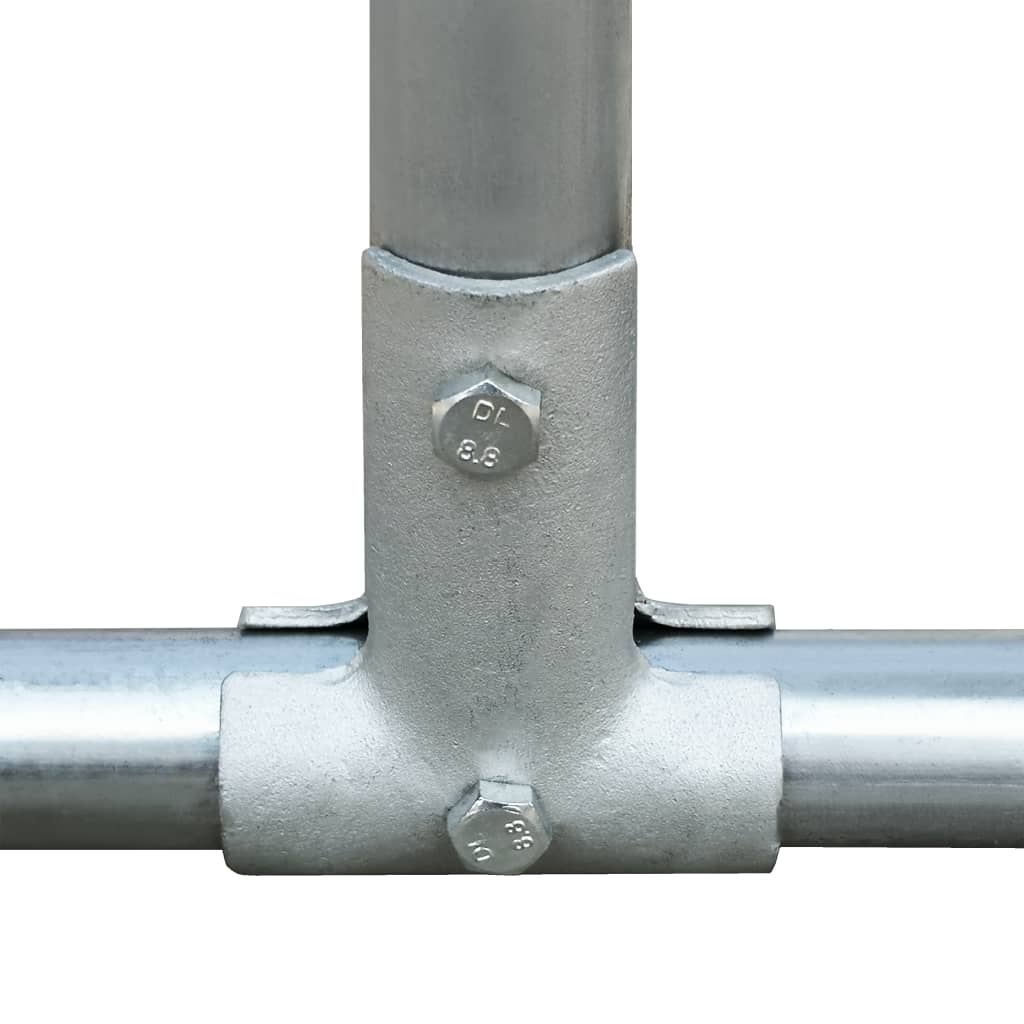 2025 Kippenkooi Kippenhok staal 2 x 2 x 1,92 m Buitenren Dierenkooi Pluimveestal