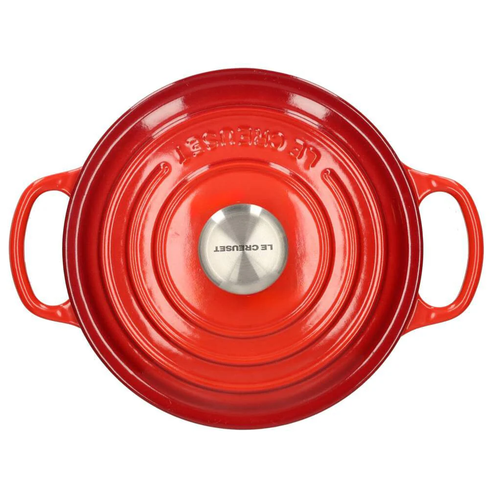 2025 Le Creuset - Signature Braad- / Stoofpan rond Kersenrood 20 cm 2,4 l