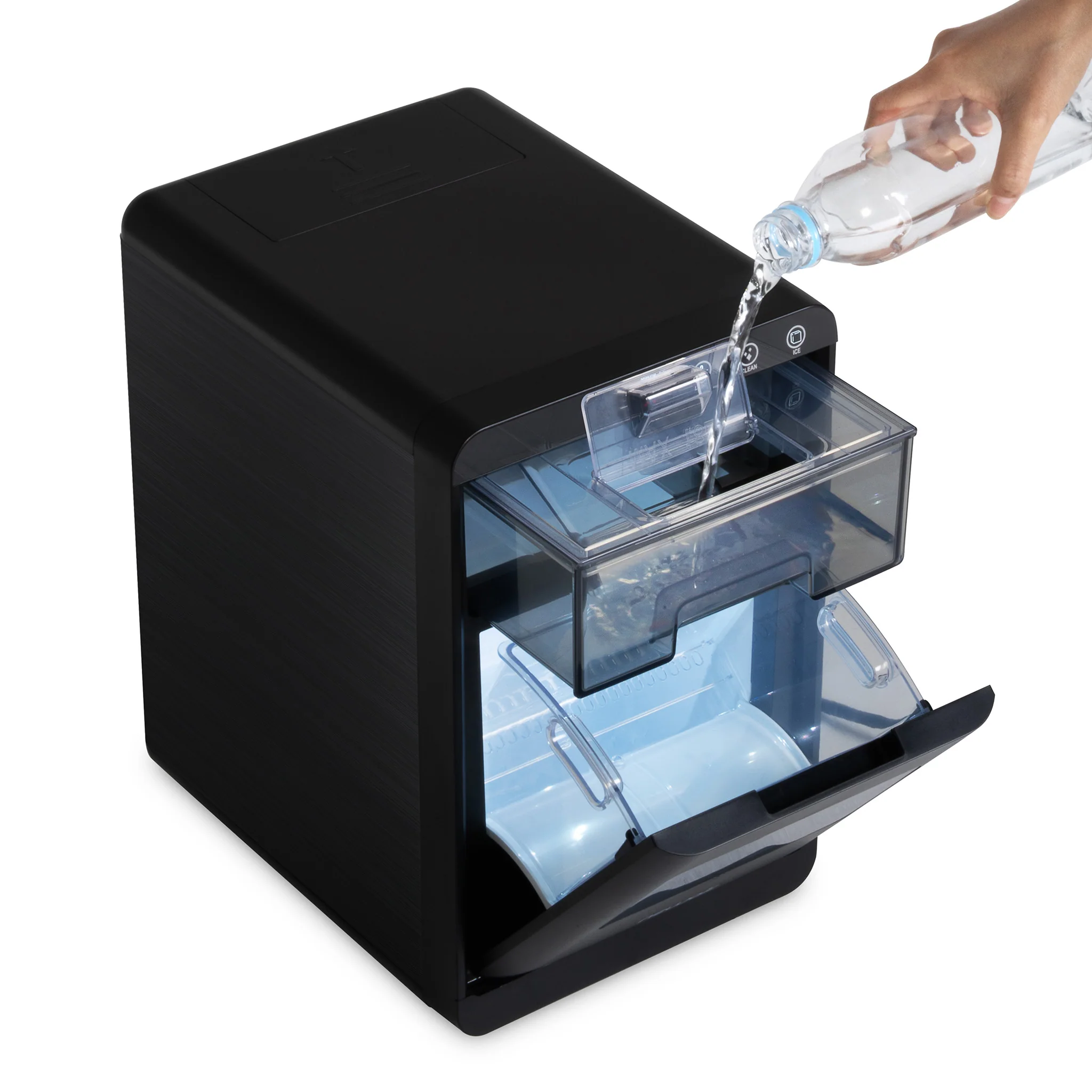 2025 Newair? Bovenblad Ijsmachine, Nugget Ijs, 44 lbs/24 uur