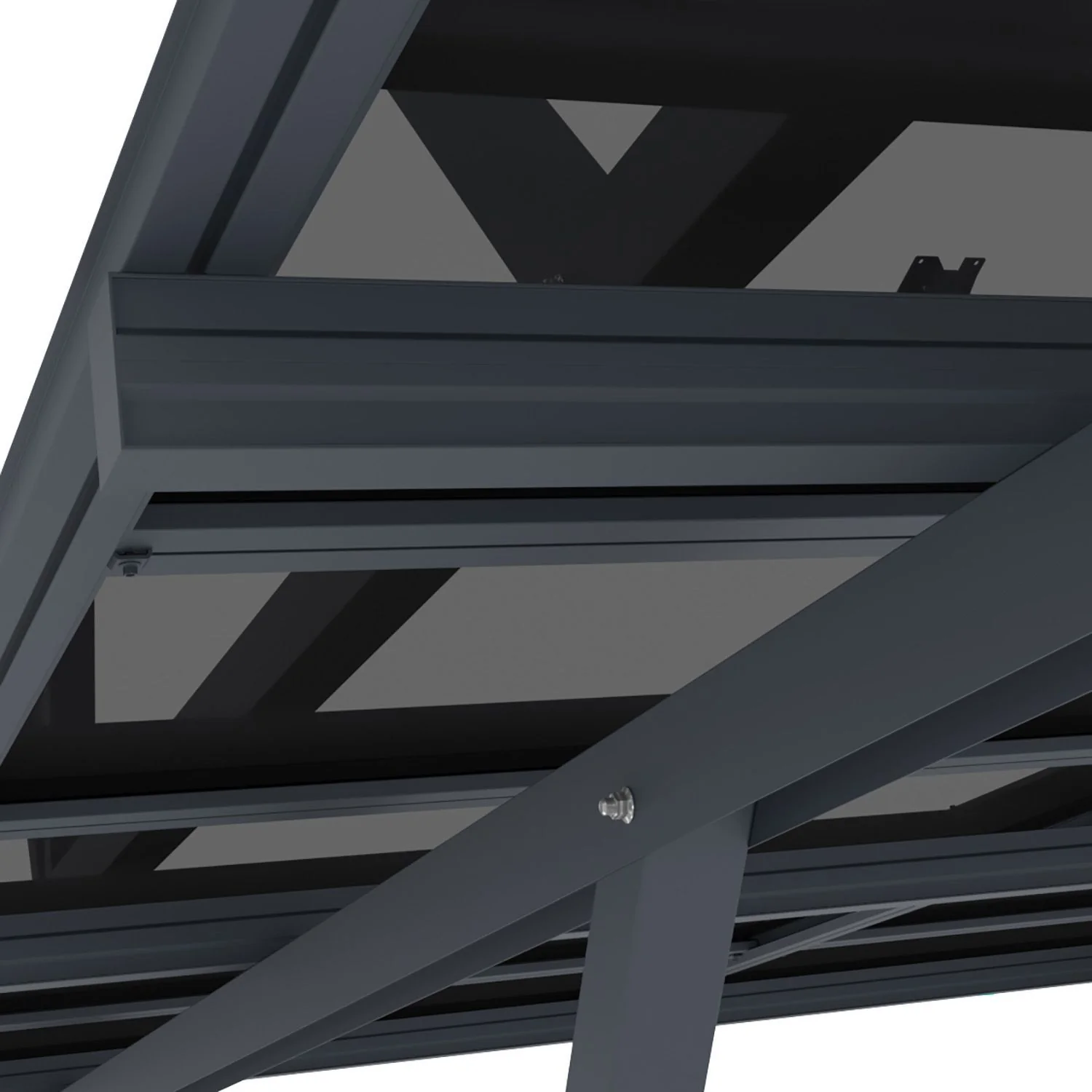 2025 Solarcarport Gestell SunLuxe - 4100 Watt �C Zonnecarport SunLuxe - 4100 Watt